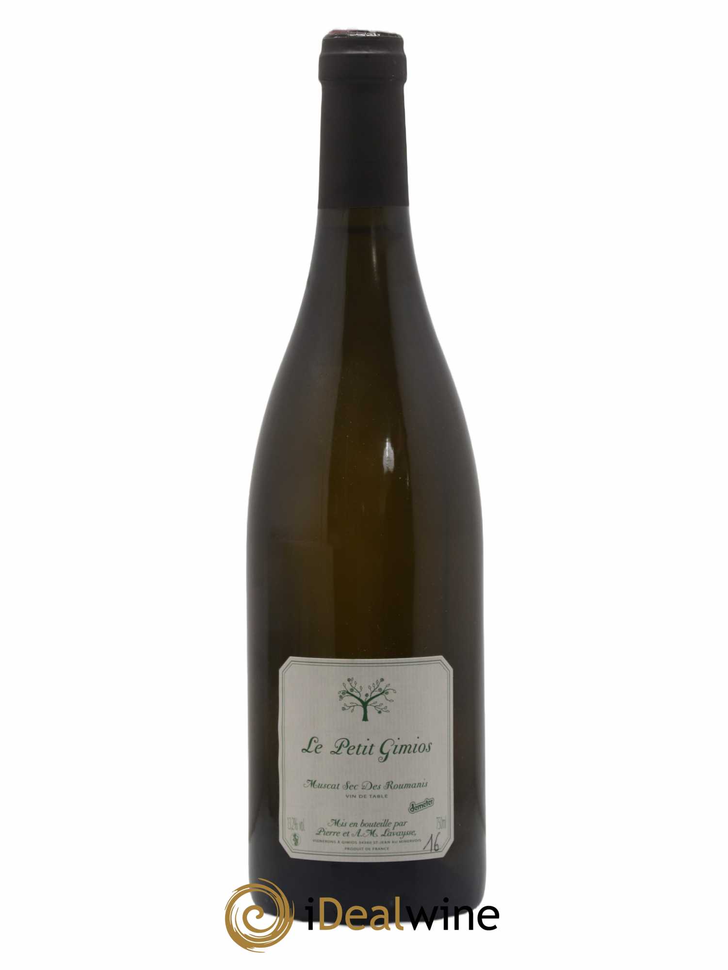 Vin de France Muscat Sec des Roumanis Domaine du Petit Gimios 2016 - Posten von 1 Flasche - 0