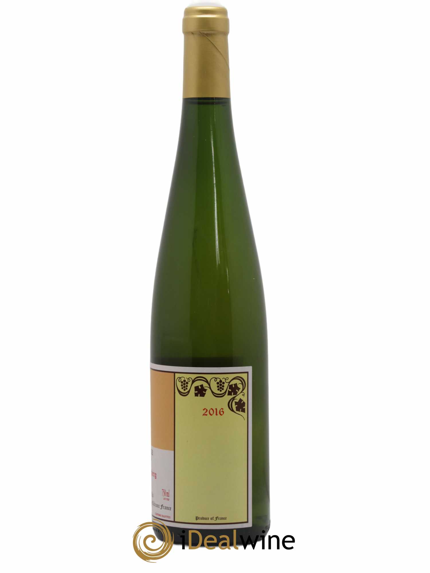 Alsace Riesling Grand Cru Pfersigberg Gérard Schueller (Domaine) 2016 - Lot de 1 bouteille - 1