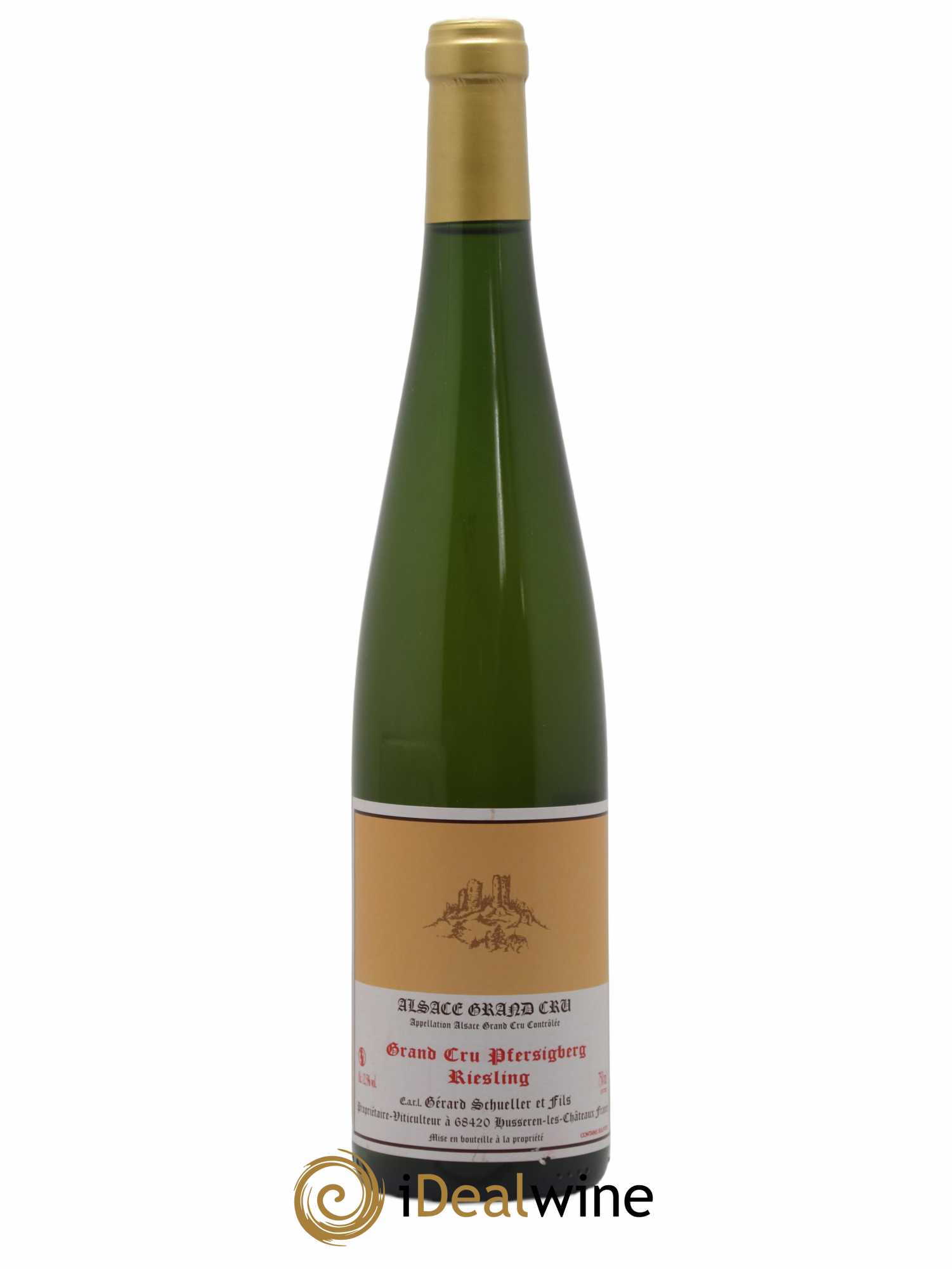 Alsace Riesling Grand Cru Pfersigberg Gérard Schueller (Domaine) 2016 - Lot de 1 bouteille - 0