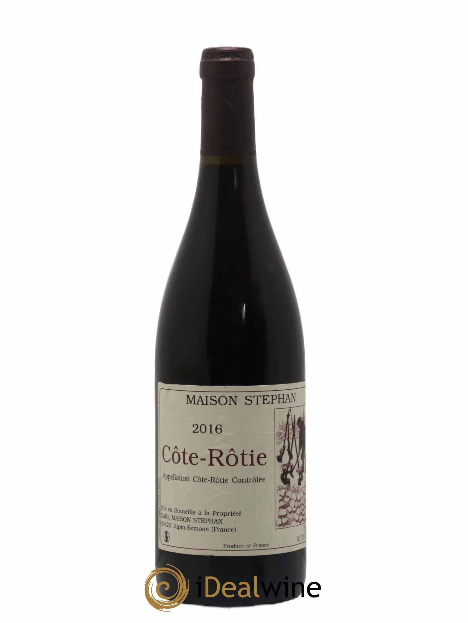 Côte-Rôtie Jean-Michel Stephan 2016 - Lot de 1 bouteille - 0