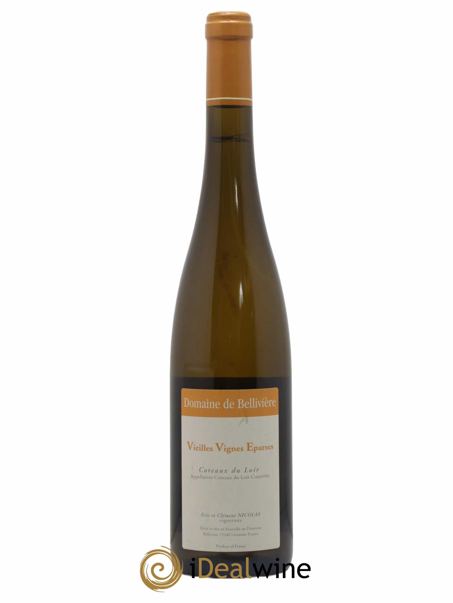 Coteaux du Loir Vieilles Vignes Eparses Domaine de Bellivière 2018 - Lot de 1 bouteille - 0