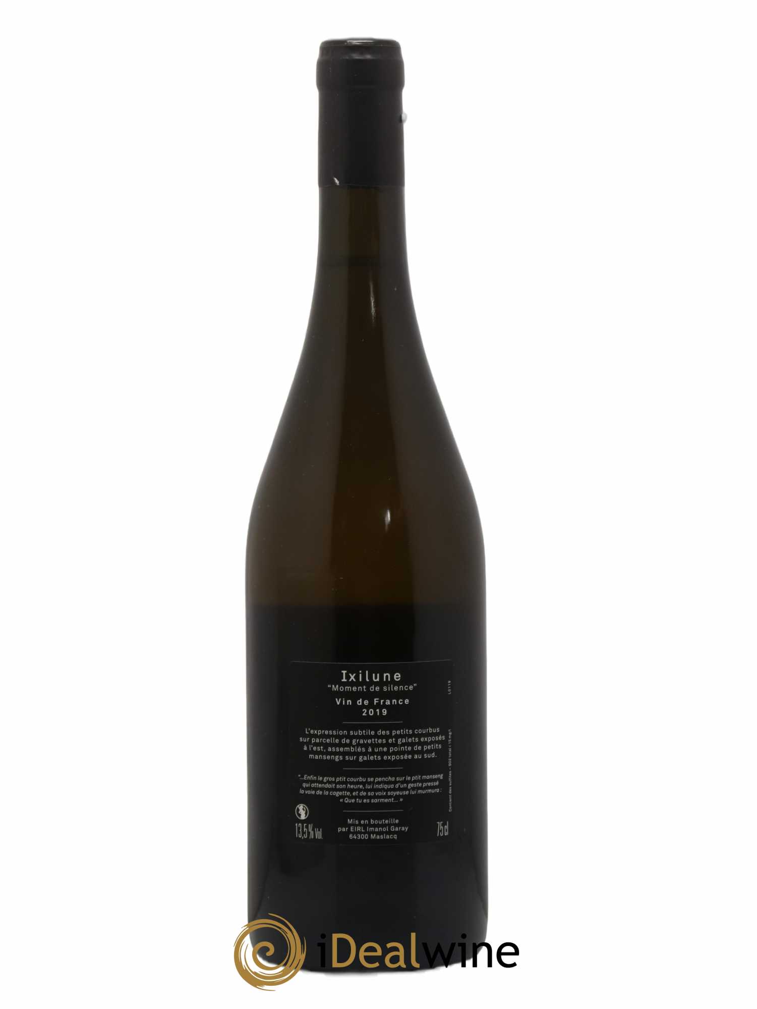 Sud-Ouest Vin de France Imanol Garay Ixylune Moment de Silence 2019 - Posten von 1 Flasche - 1