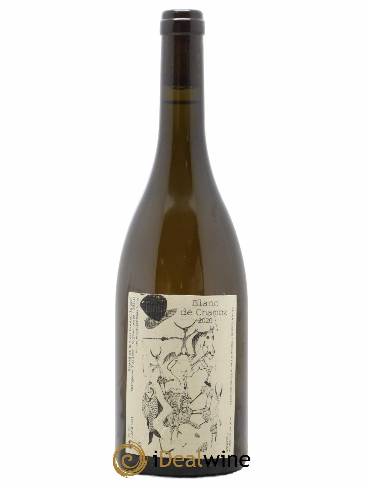 Vin de France Chardonnay Blanc de Chamoz Morgane Turlier 2020 - Posten von 1 Flasche - 0