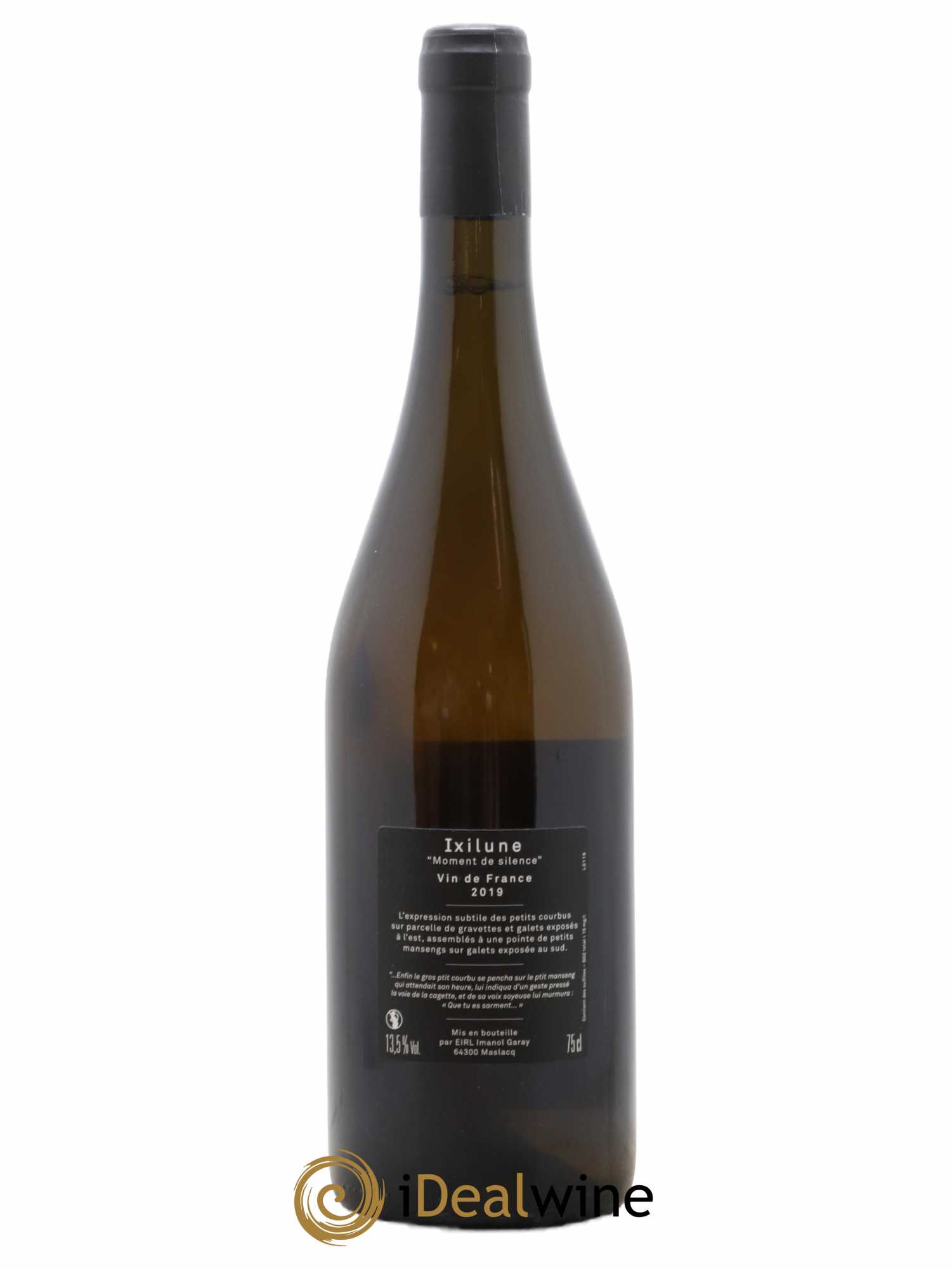 Sud-Ouest Imanol Garay Ixilune 2019 - Lot de 1 bouteille - 1