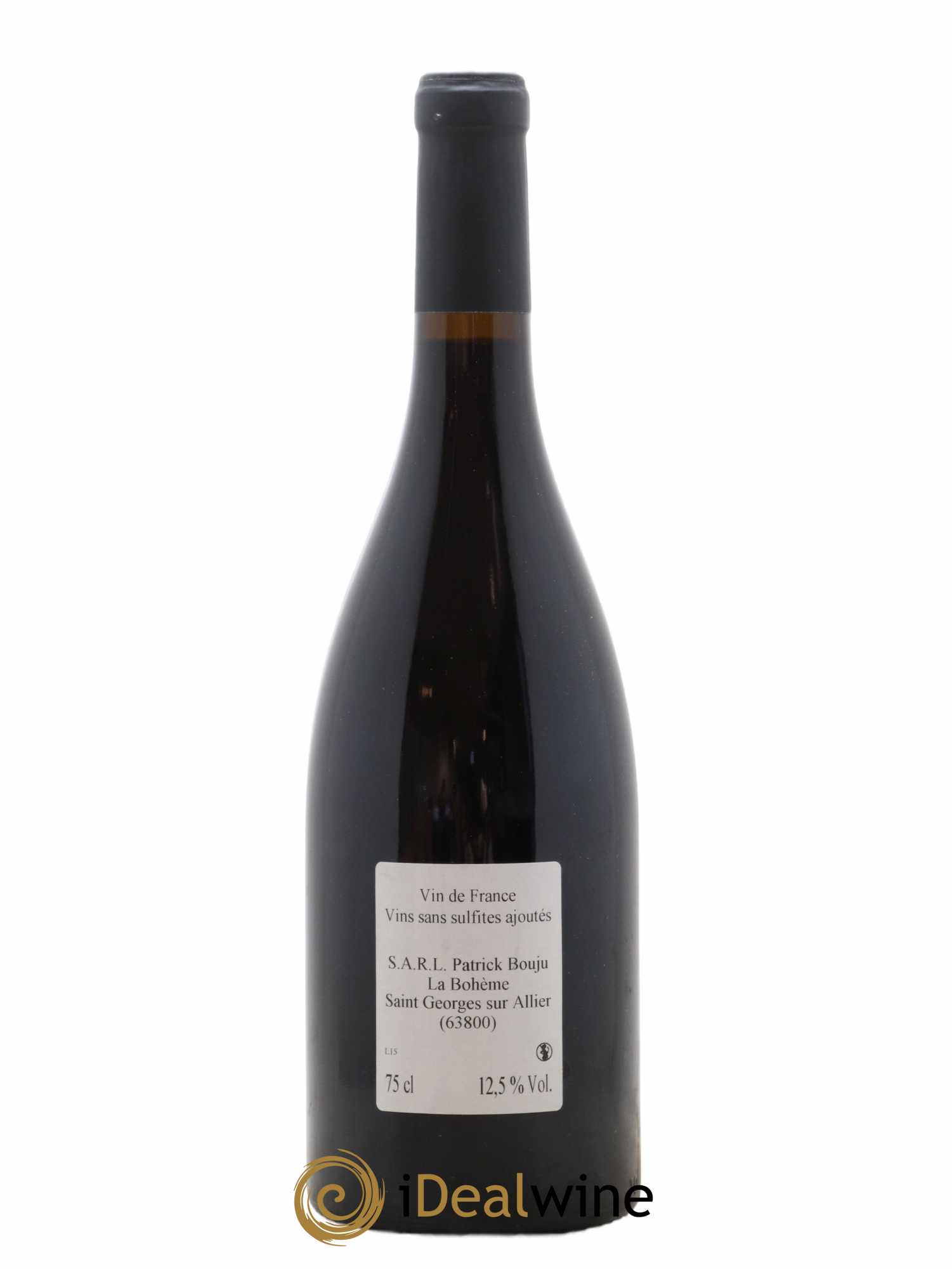 Vin de France La Bohème Patrick Bouju - La Bohème 2015 - Lot de 1 bouteille - 1