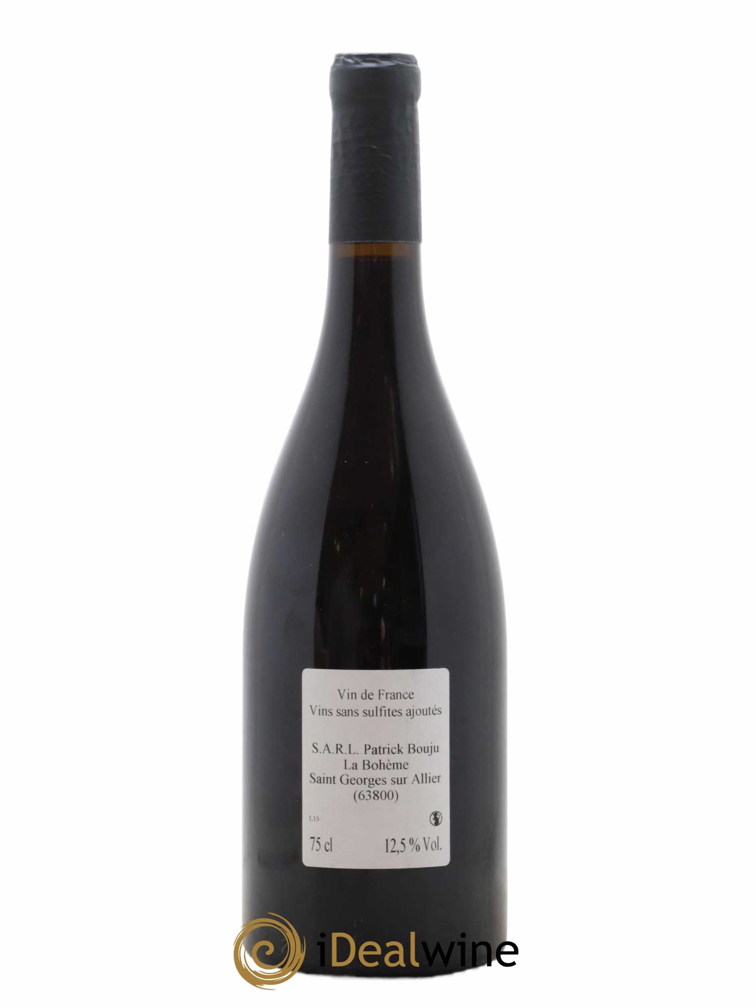 Vin de France Cailloux Patrick Bouju - La Bohème 2015 - Lot de 1 bouteille - 1