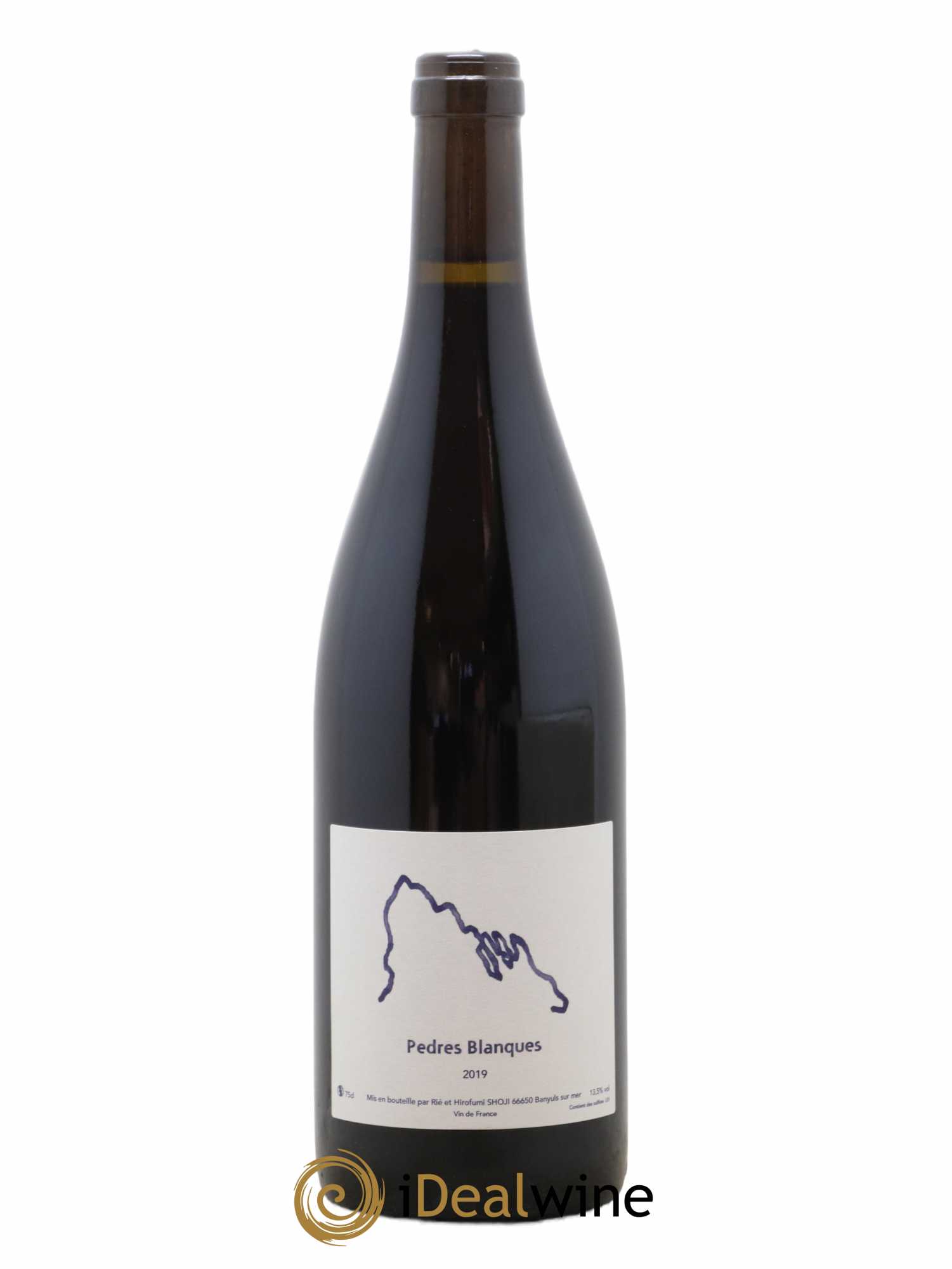 Vin de France Pedres Blanques Rié et Hirofumi Shoji 2019 - Lot de 1 bouteille - 0