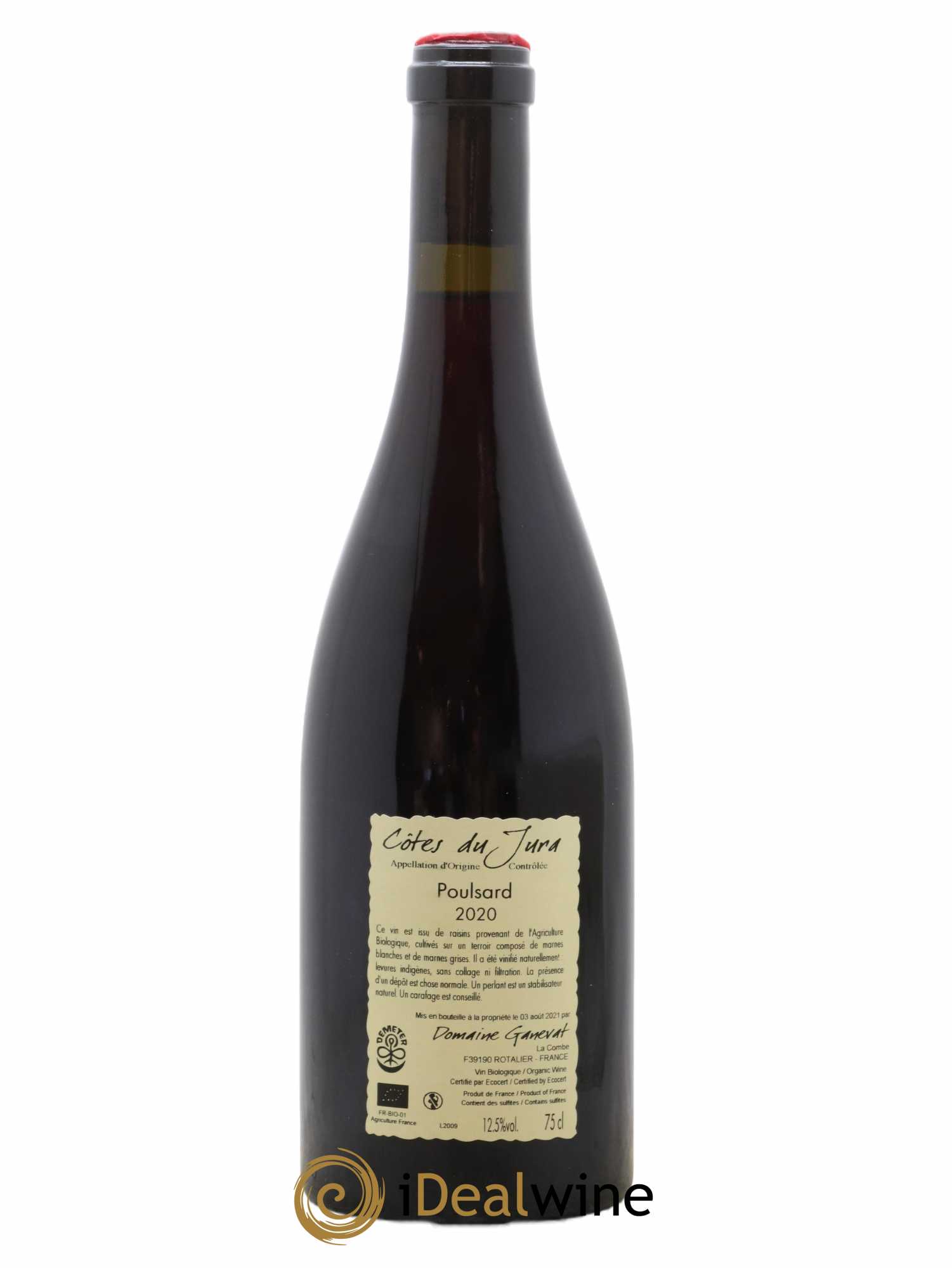 Côtes du Jura Cuvée de l'Enfant Terrible Jean-François Ganevat (Domaine) 2020 - Lot de 1 bouteille - 1