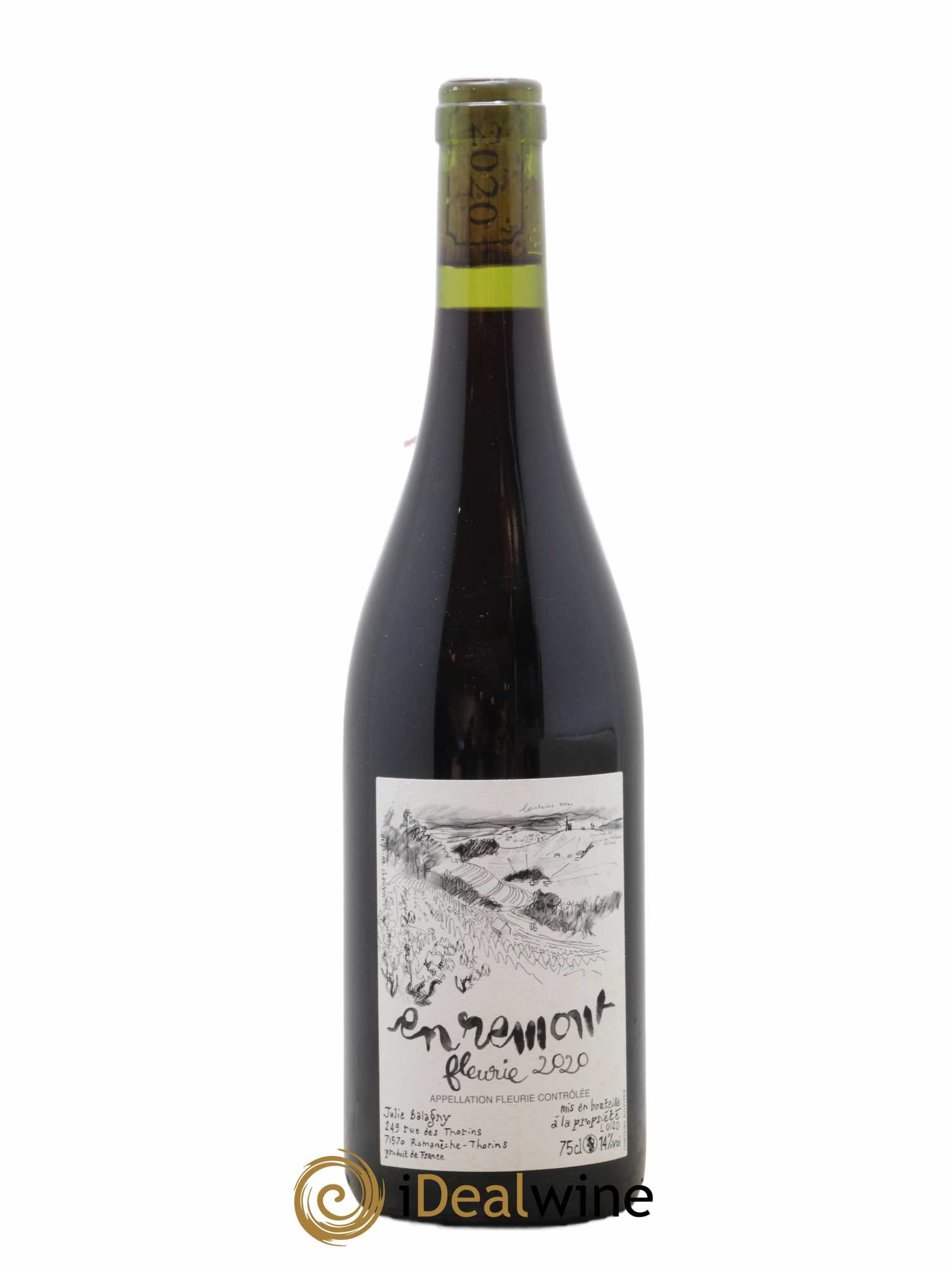 Fleurie En Rémont Julie Balagny 2020 - Lot de 1 bouteille - 0
