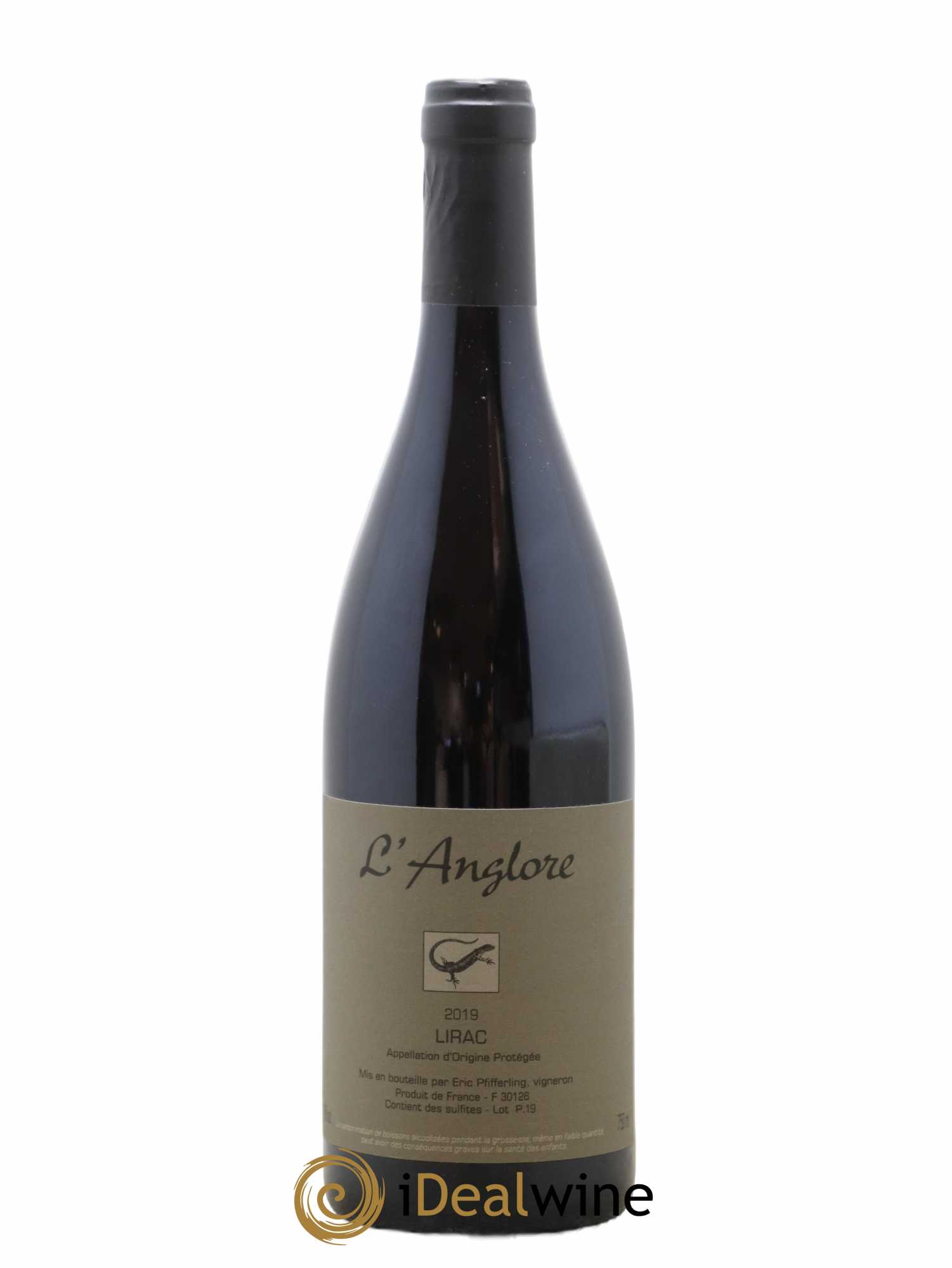 Lirac L'Anglore 2019 - Lot de 1 bouteille - 0