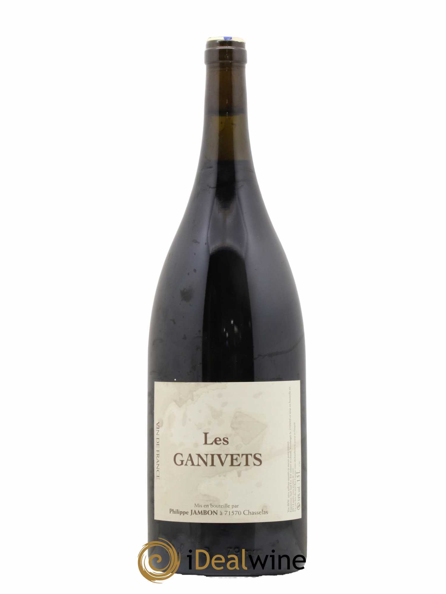 Vin de France Les Ganivets Philippe Jambon 2009 - Lot de 1 magnum - 0