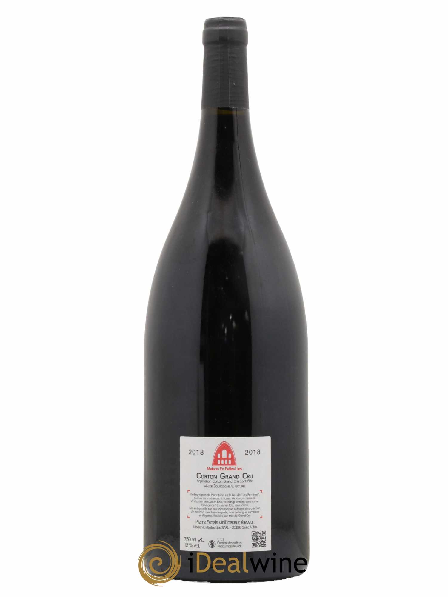 Corton Grand Cru Les Perrières Maison En Belles Lies 2018 - Lot de 1 magnum - 1