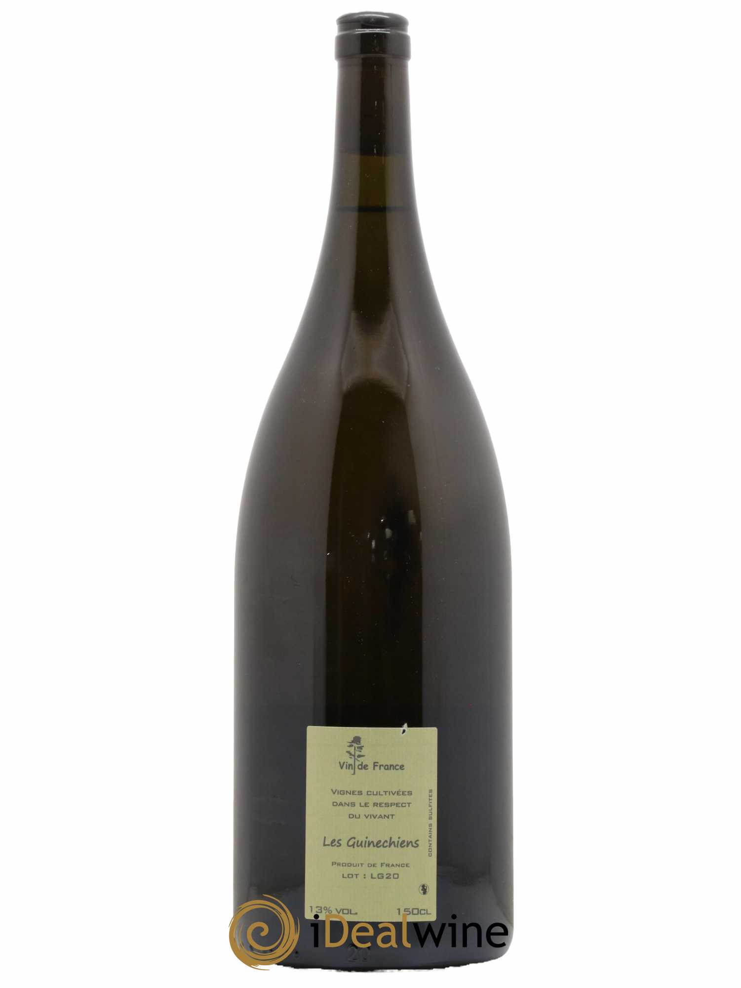 Vin de France Les Guinechiens Benoit Courault 2020 - Lot de 1 magnum - 1