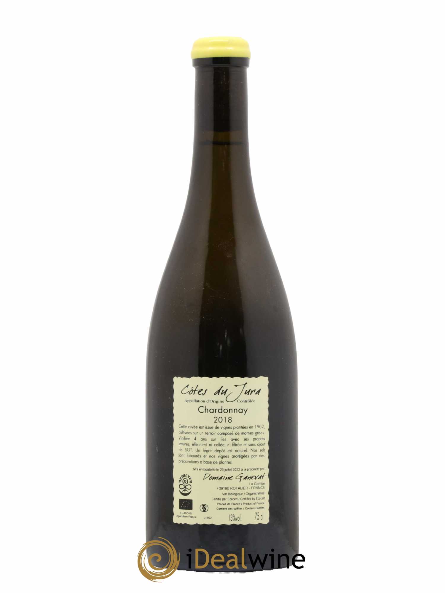 Côtes du Jura Les Chalasses Vieilles Vignes Jean-François Ganevat (Domaine) 2018 - Lot de 1 bouteille - 1