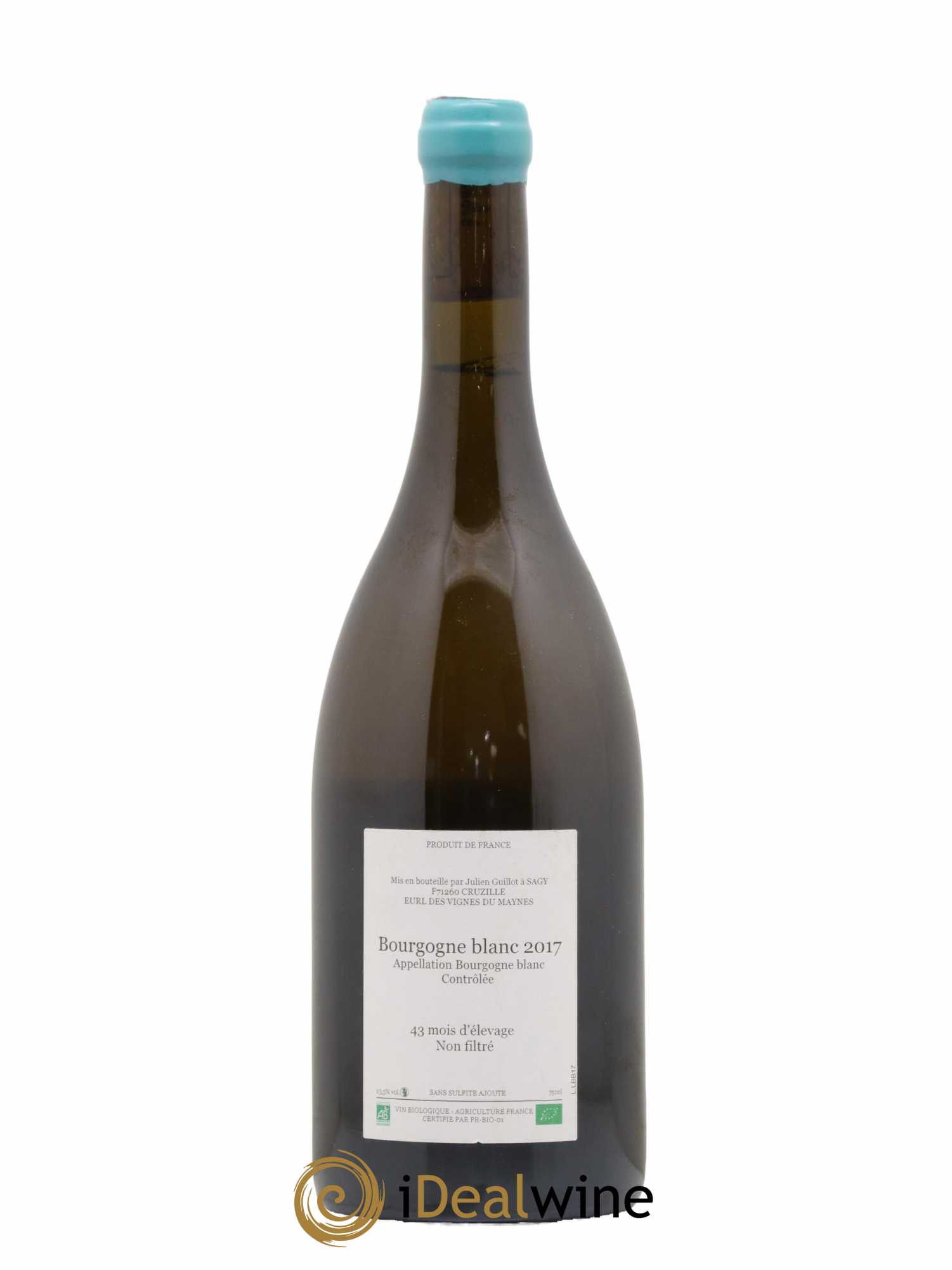 Bourgogne Léandre l'Homme Lion Les Vignes du Maynes 2017 - Lot de 1 bouteille - 1