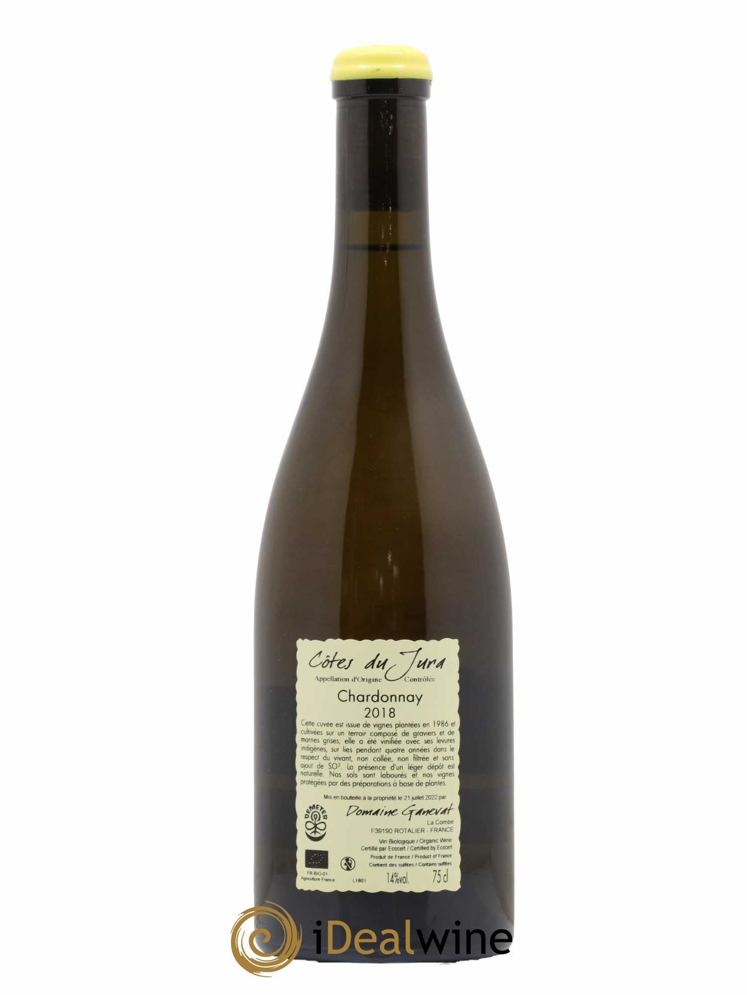 Côtes du Jura Cuvée Florine Jean-François Ganevat (Domaine) 2018 - Lot de 1 bouteille - 1