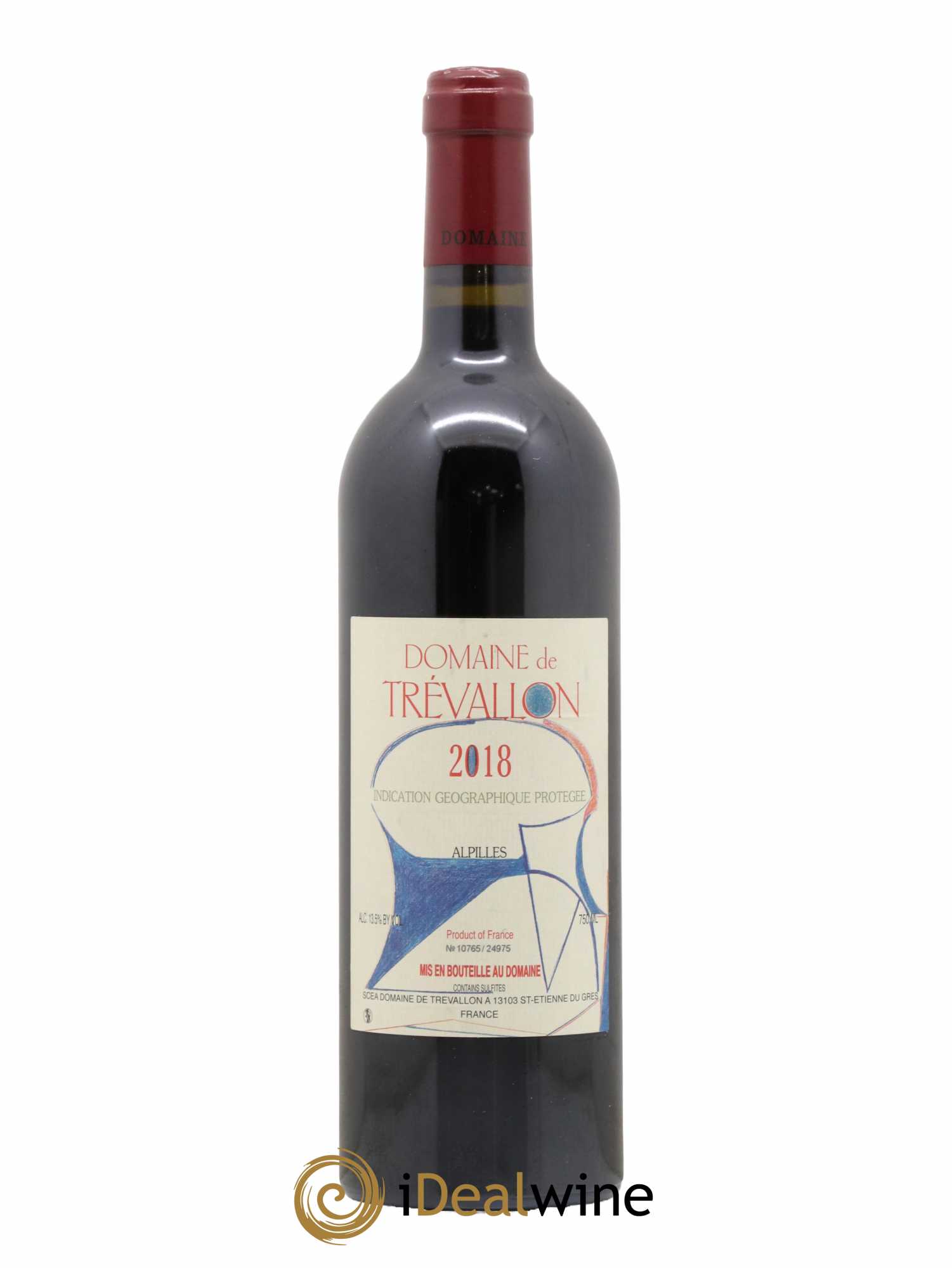 Alpilles Trévallon (Domaine de) Eloi Dürrbach 2018 - Lot de 1 bouteille - 0