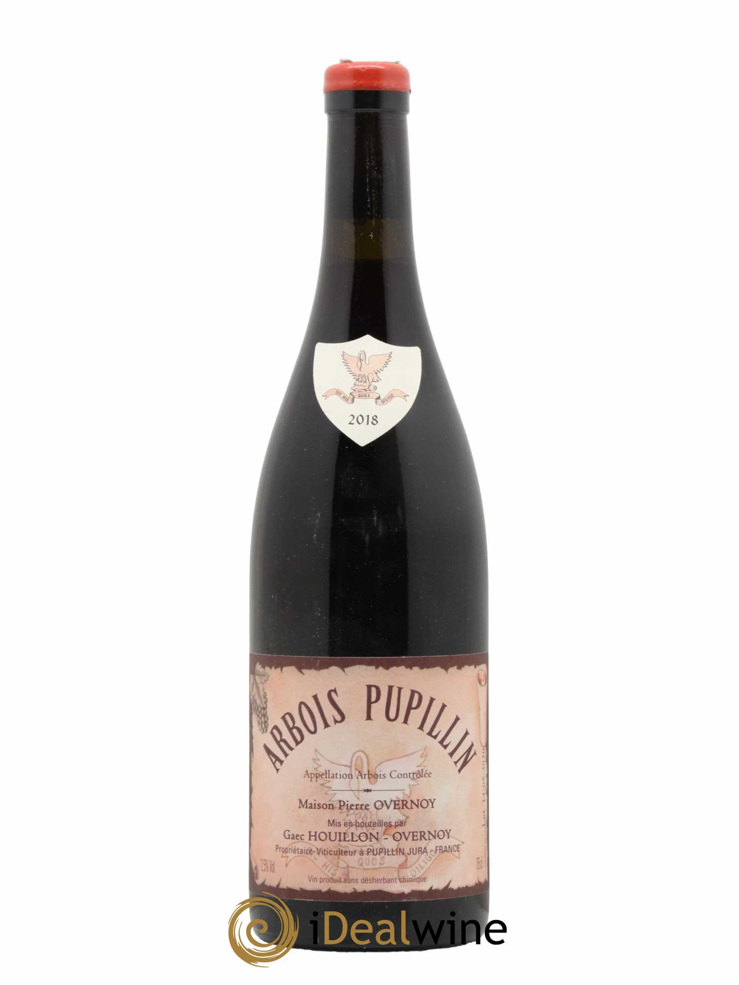 Arbois-Pupillin Poulsard (cire rouge) Overnoy-Houillon (Domaine) 2018 - Lot de 1 bouteille - 0
