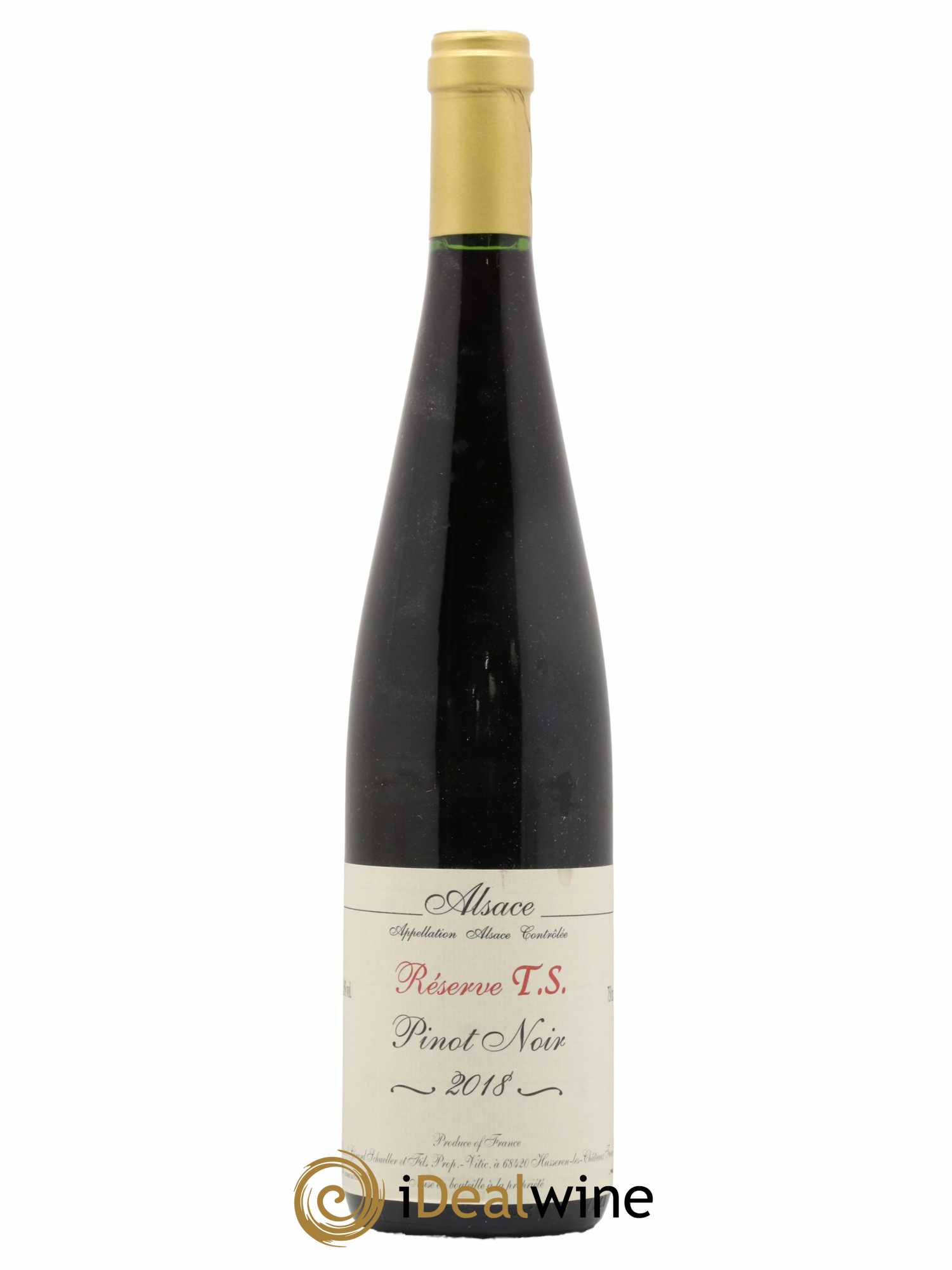 Alsace Pinot Noir Gérard Schueller (Domaine) Réserve T.S 2018 - Lot de 1 bouteille - 0