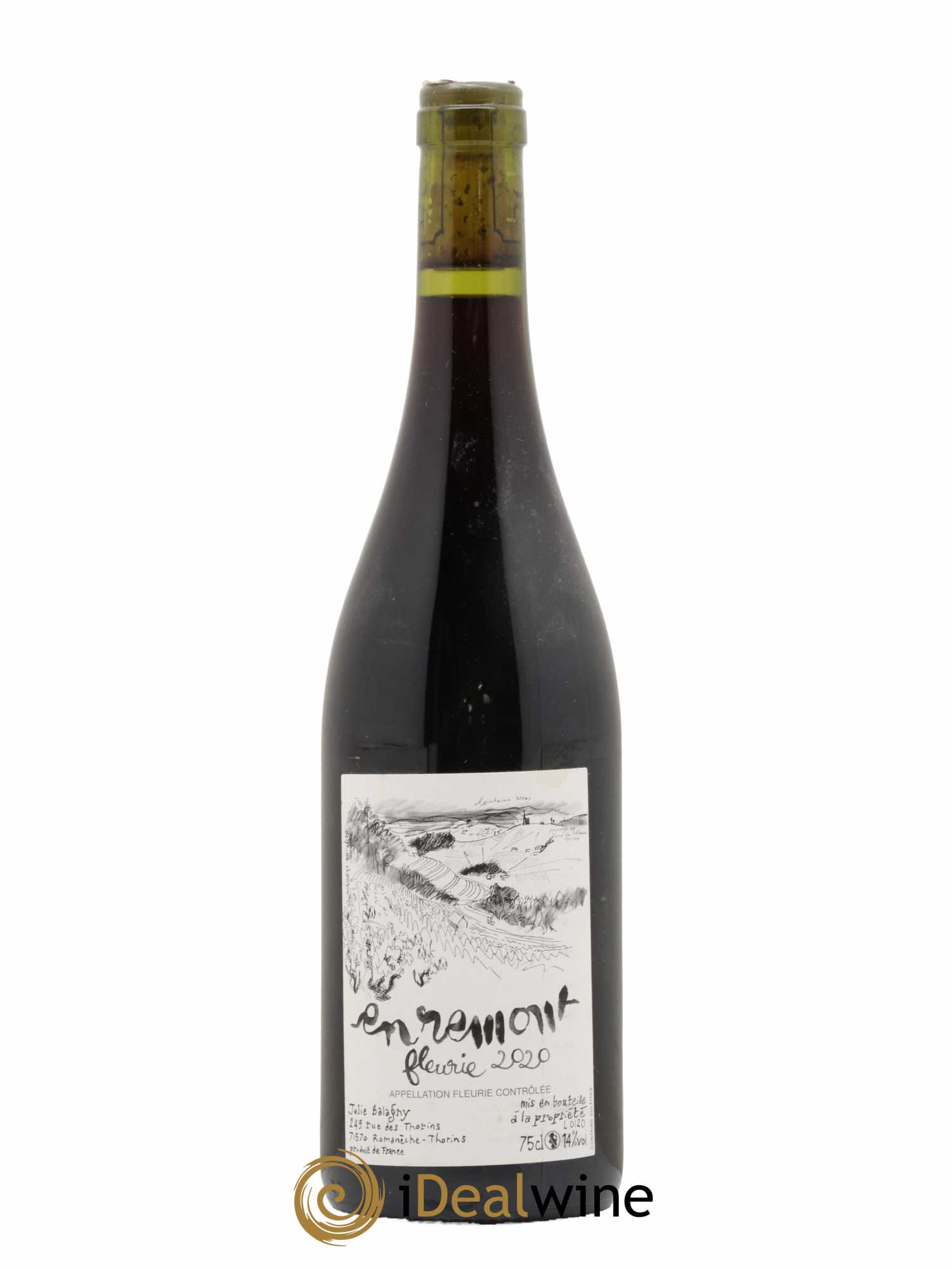 Fleurie En Rémont Julie Balagny 2020 - Lot de 1 bouteille - 0