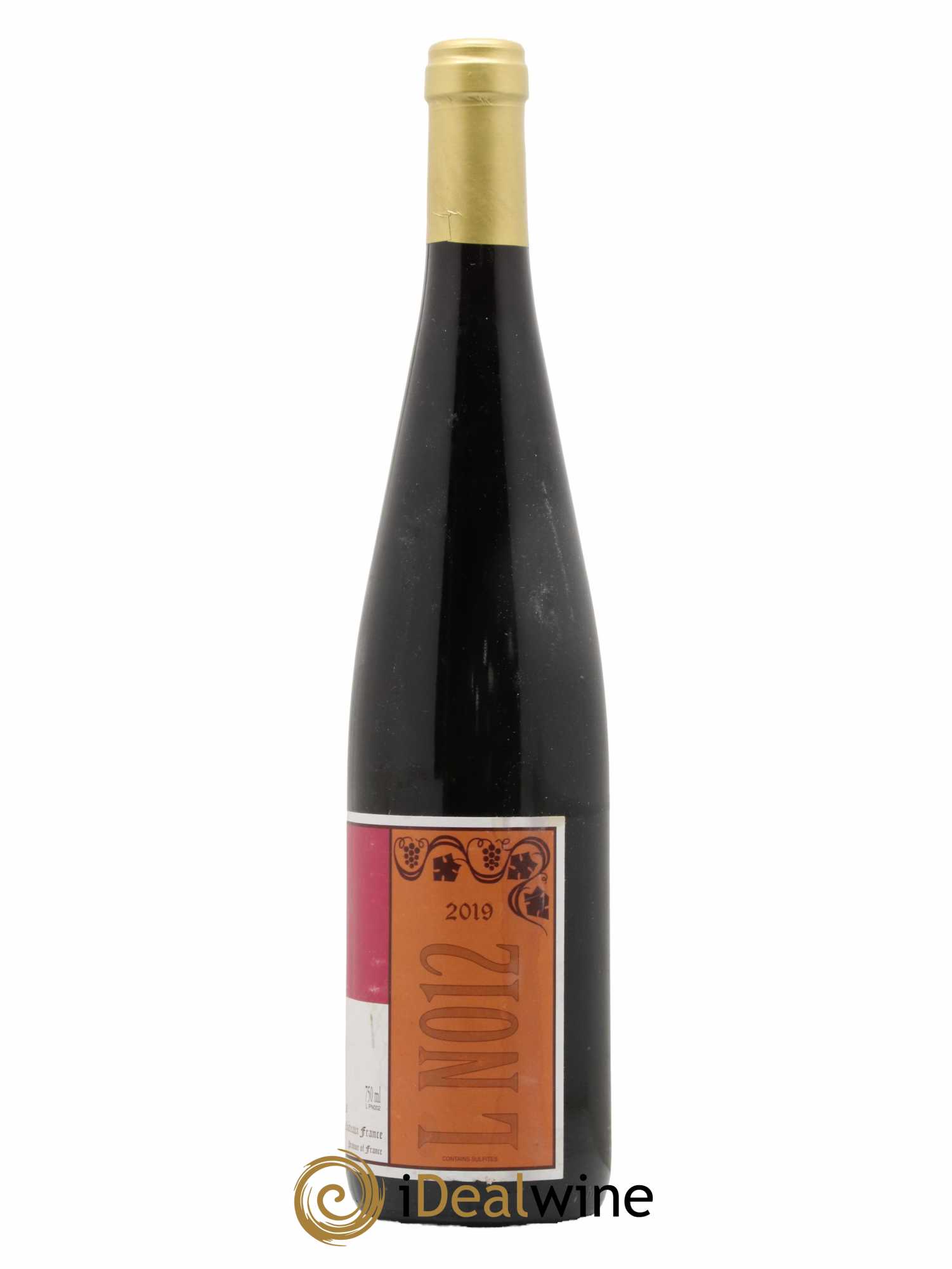 Alsace Pinot Noir LN012 Gérard Schueller (Domaine) 2019 - Lot de 1 bouteille - 1
