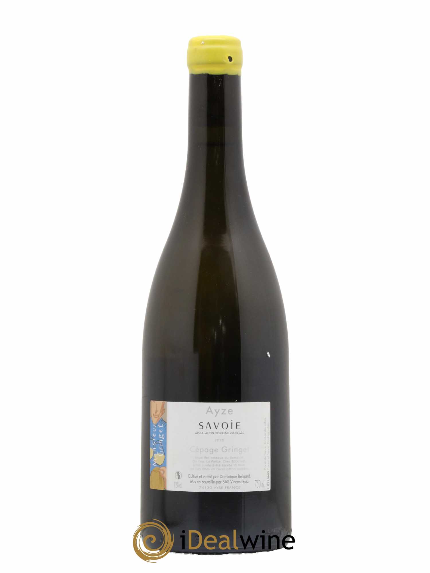 Vin de Savoie Dominique Belluard Mr Gringet 2020 - Lot of 1 bottle - 1