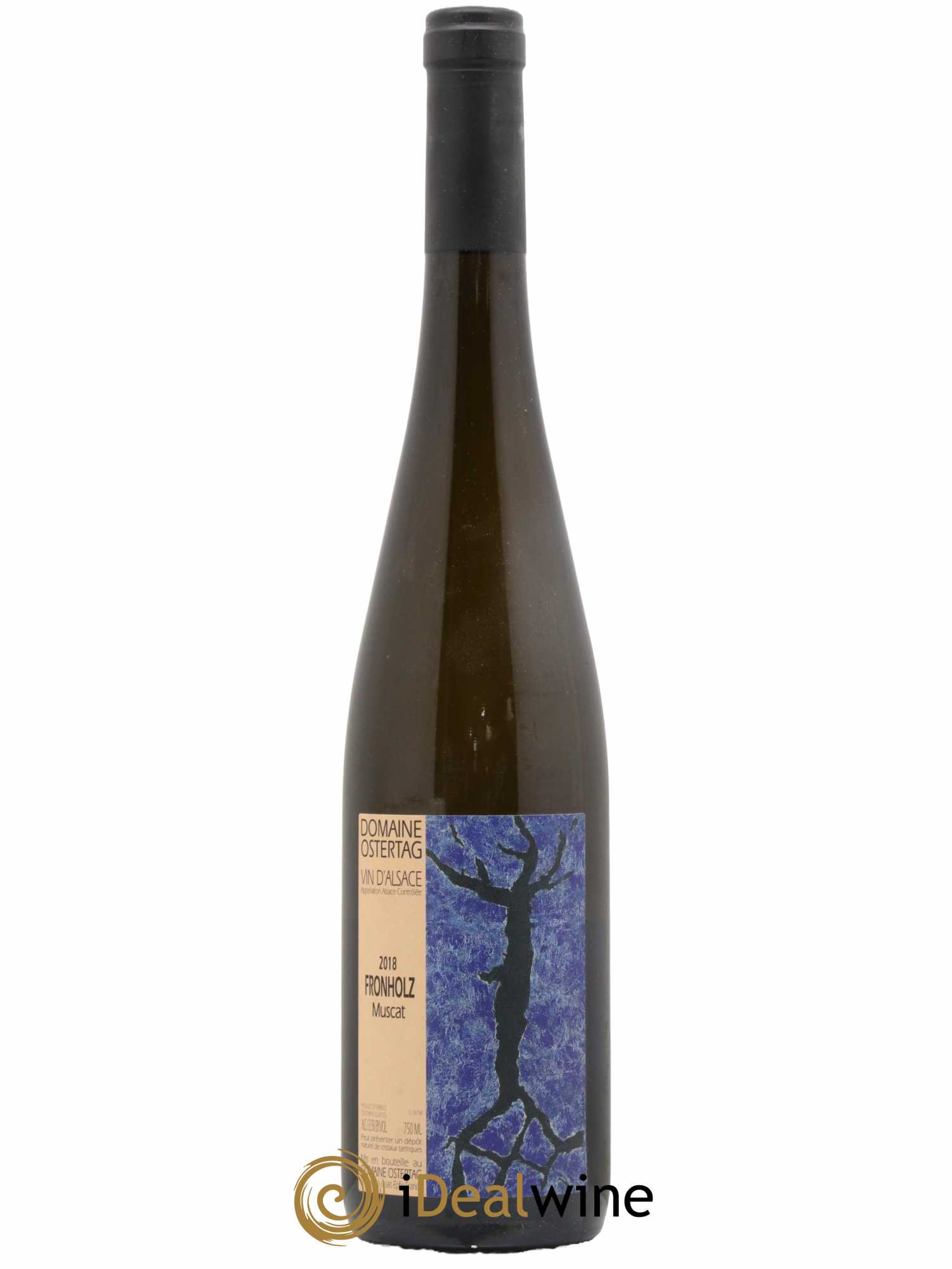 Alsace Muscat Fronholz Ostertag (Domaine) 2018 - Lot de 1 bouteille - 0