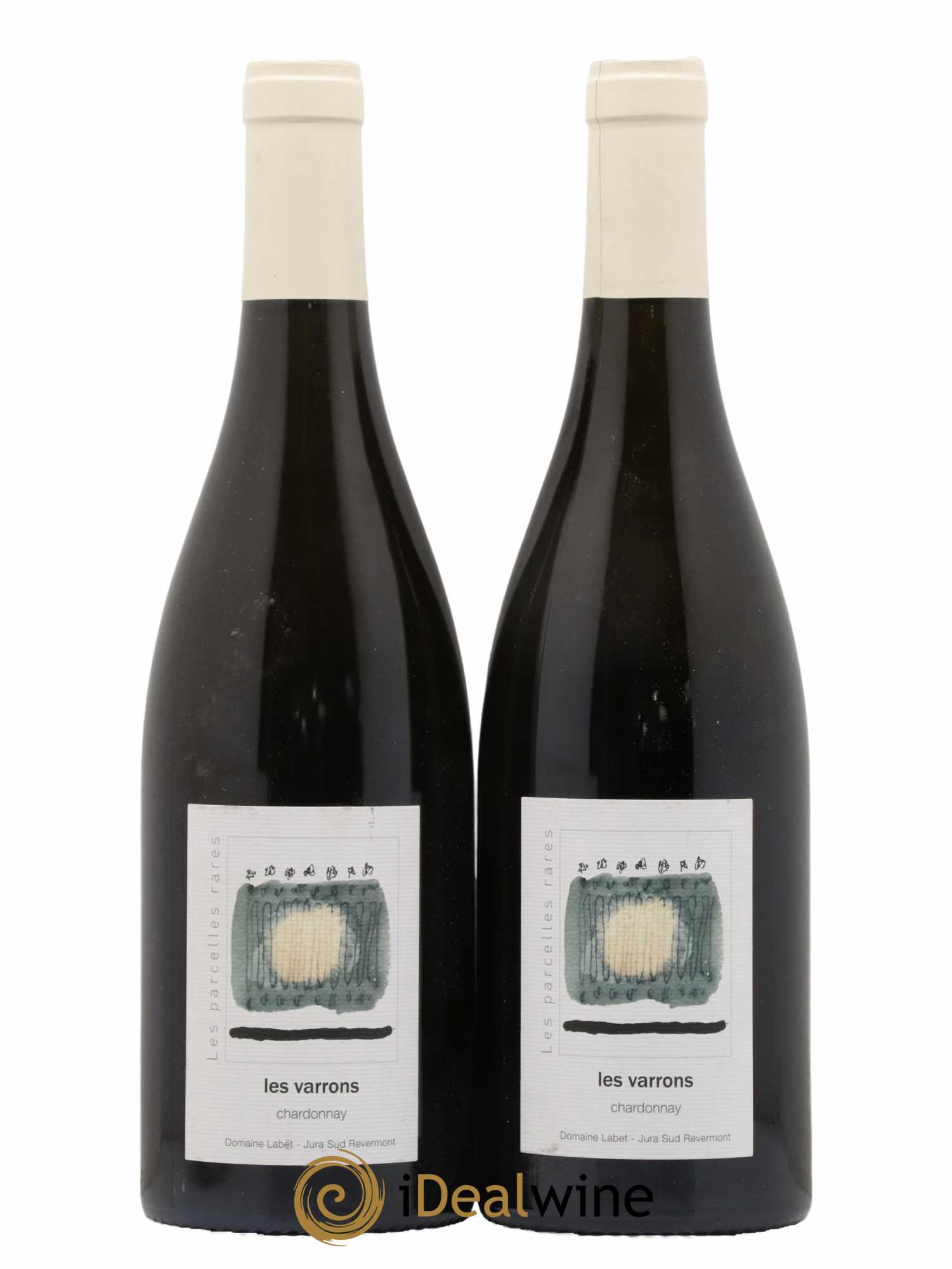 Côtes du Jura Chardonnay Les Varrons Romain - Julien - Charline Labet 2019 - Lot de 2 bouteilles - 0