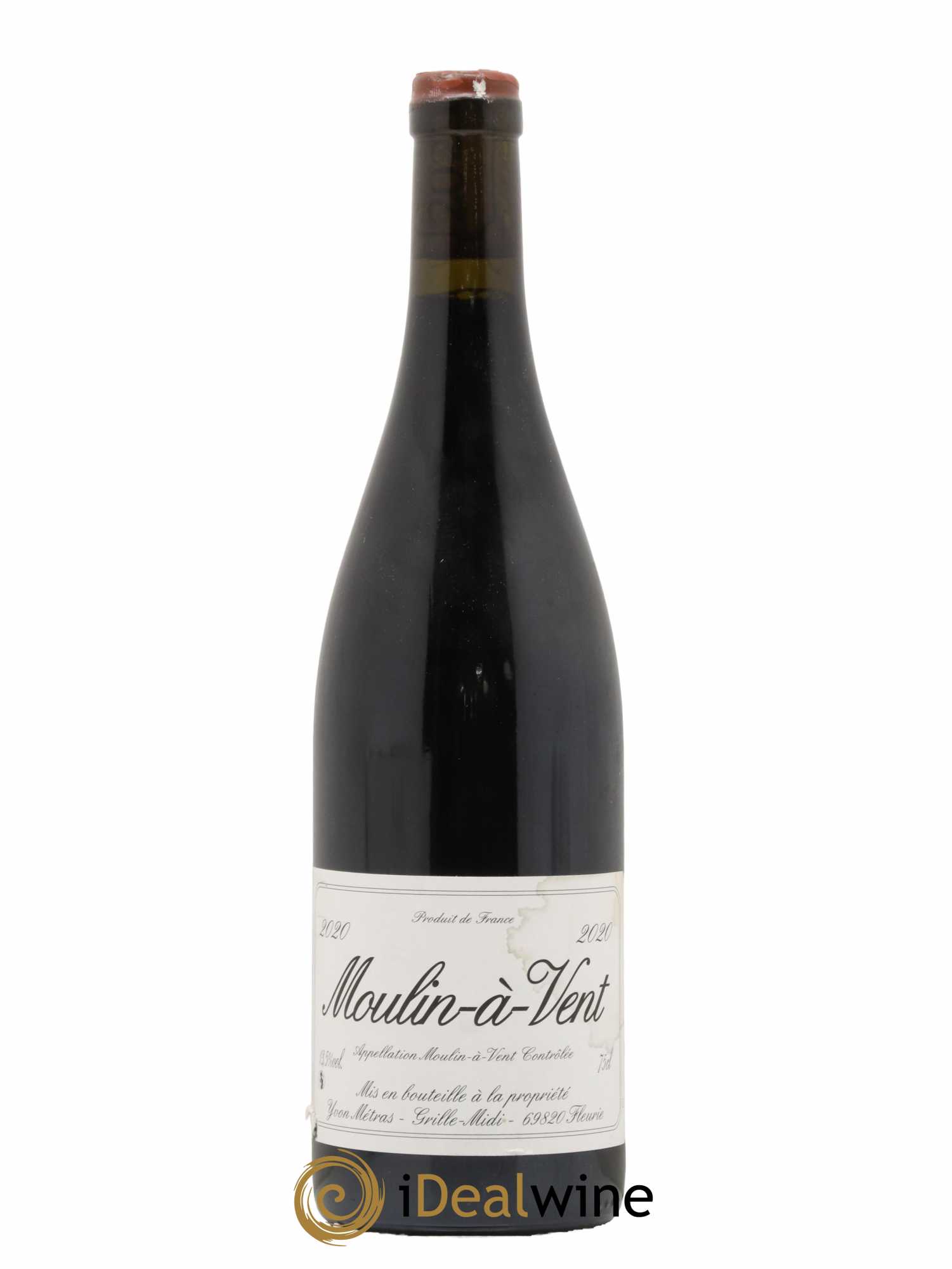 Moulin-à-Vent Yvon Métras 2020 - Lot de 1 bouteille - 0