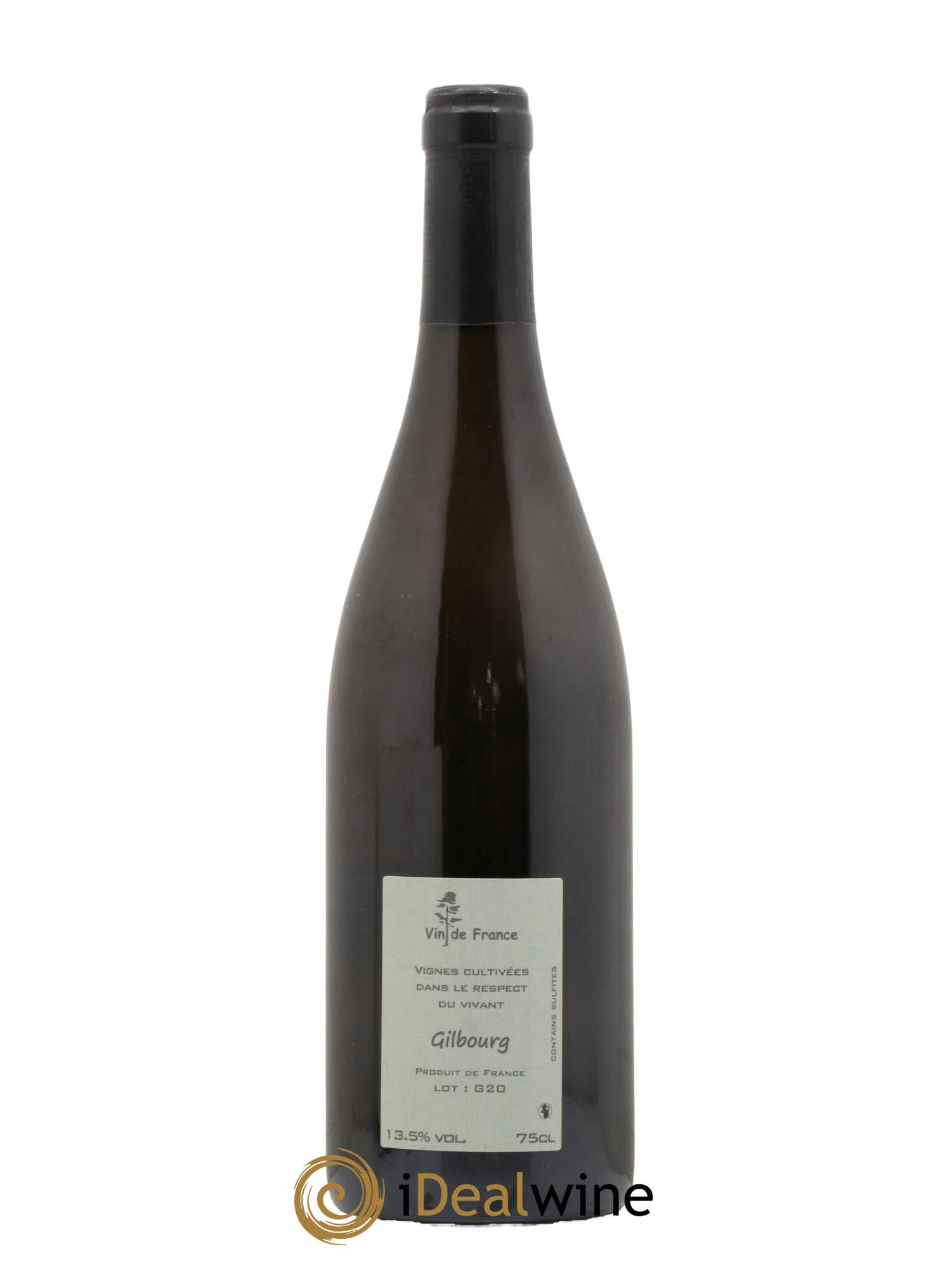Vin de France Gilbourg Benoit Courault 2020 - Lot de 1 bouteille - 1