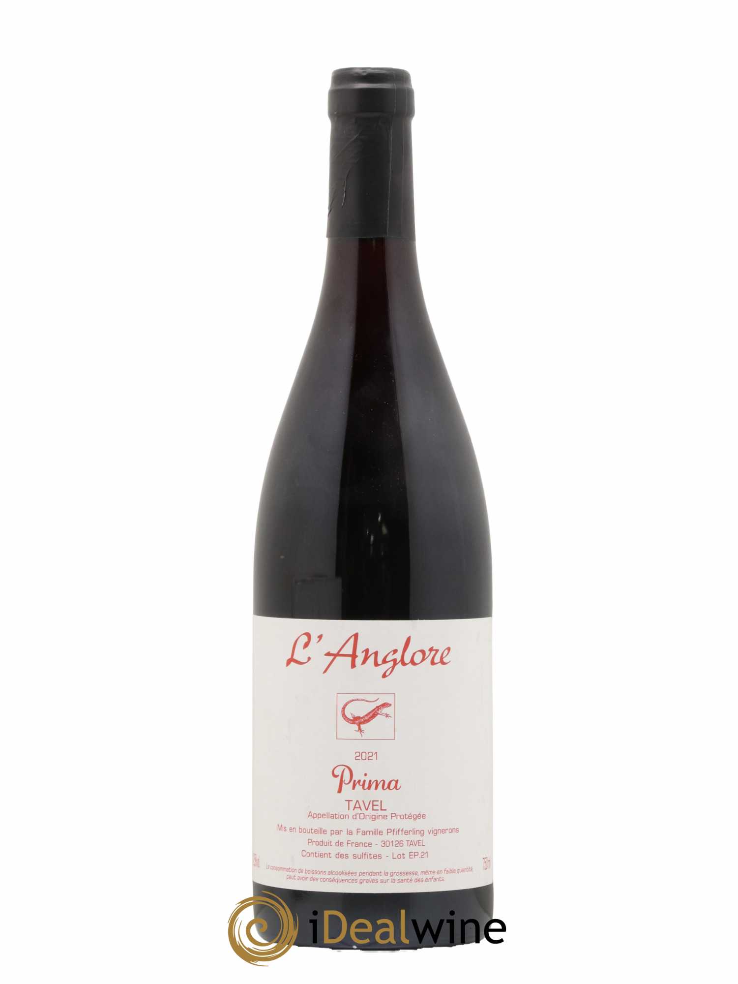 Tavel Prima L'Anglore 2021 - Lot of 1 bottle - 0