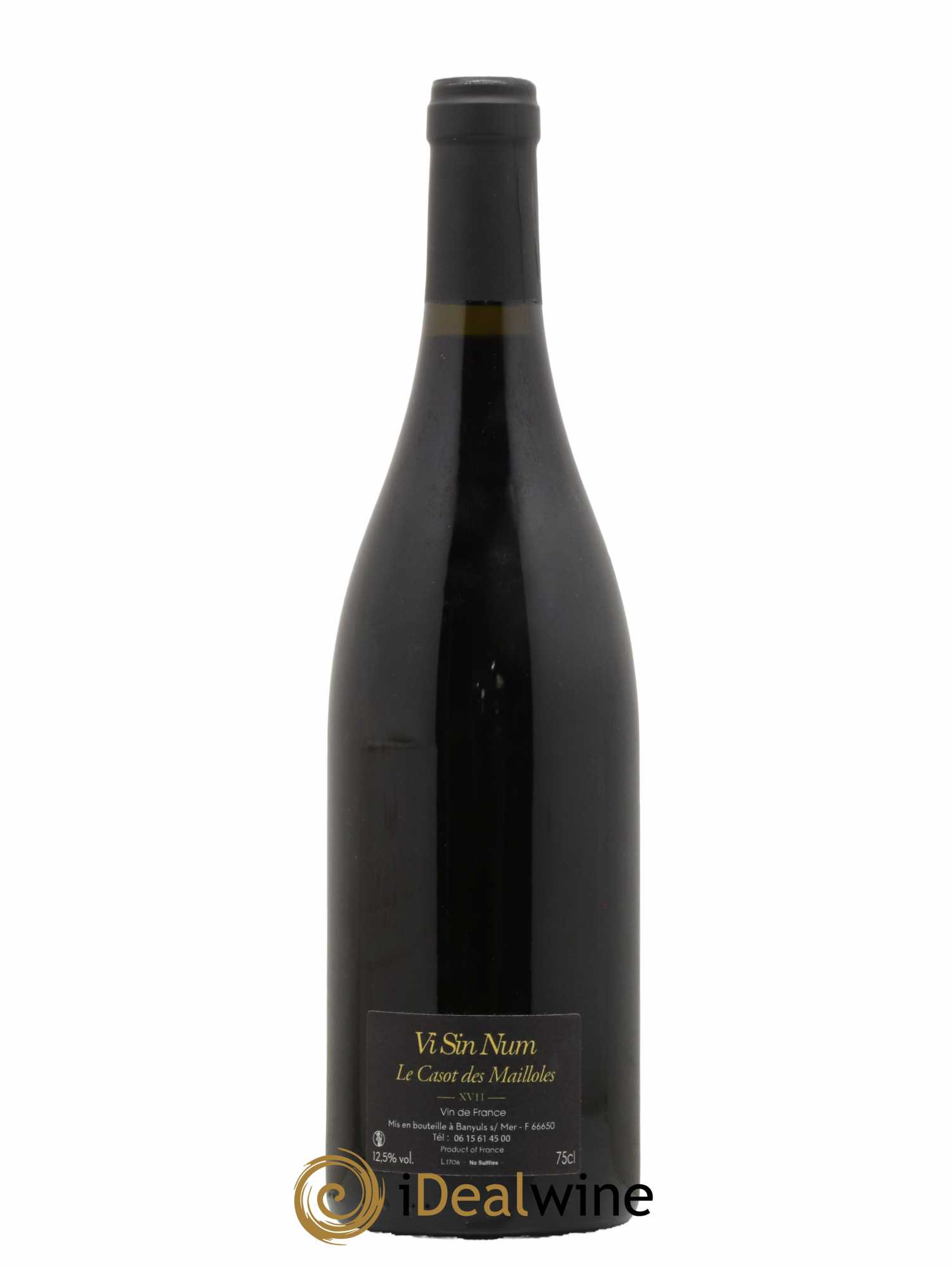 Vin de France Visinum Le Casot des Mailloles 2017 - Lot de 1 bouteille - 1