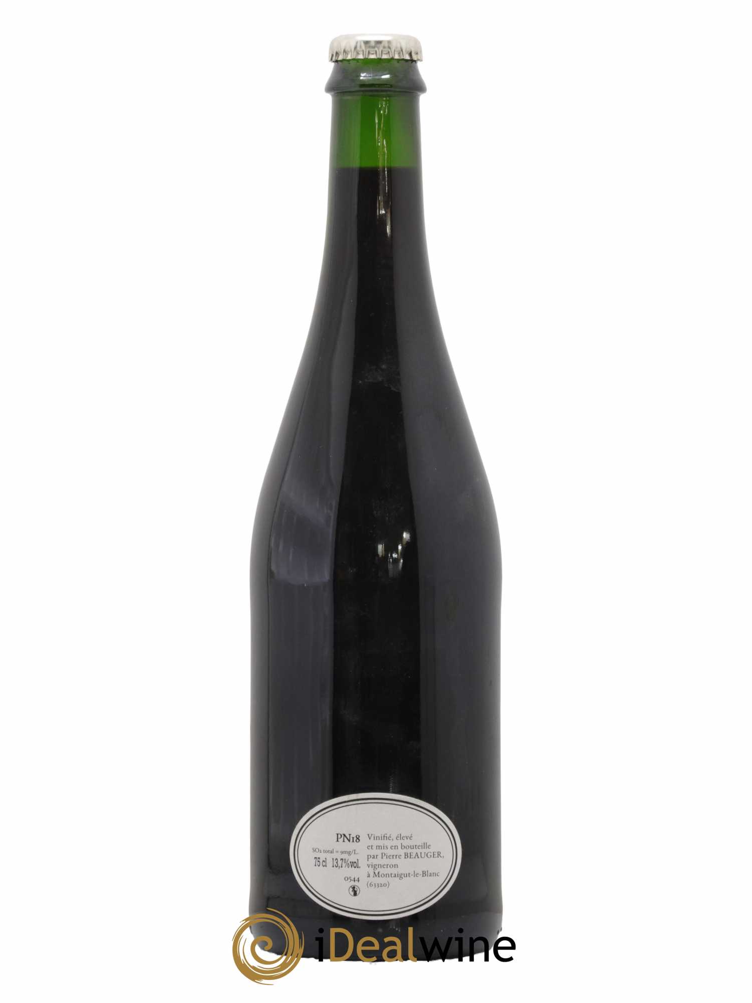 Vin de France Pinot noir Pierre Beauger 2018 - Lot de 1 bouteille - 0