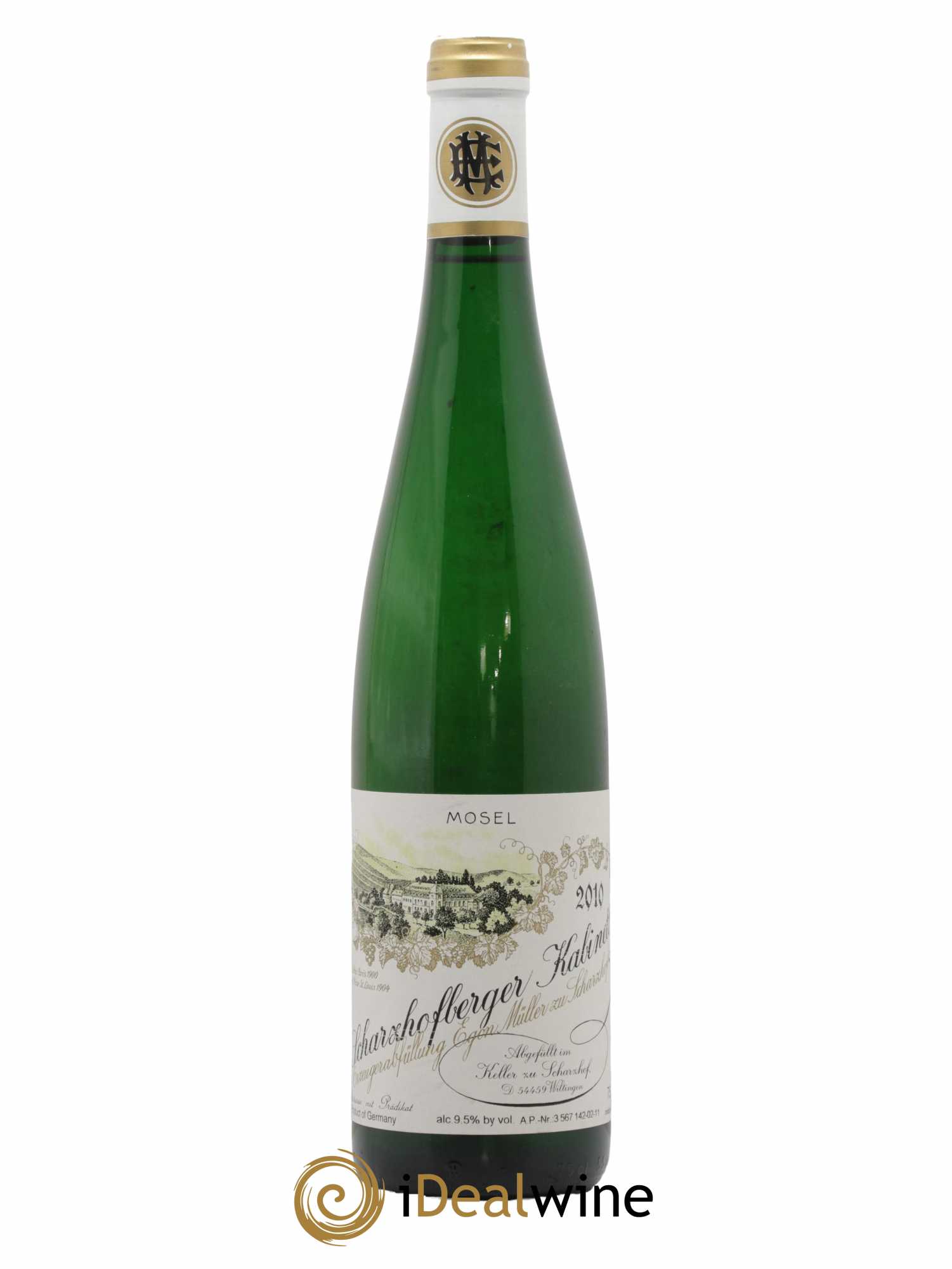 Riesling Scharzhofberger Kabinett Egon Muller 2010 - Lot de 1 bouteille - 0