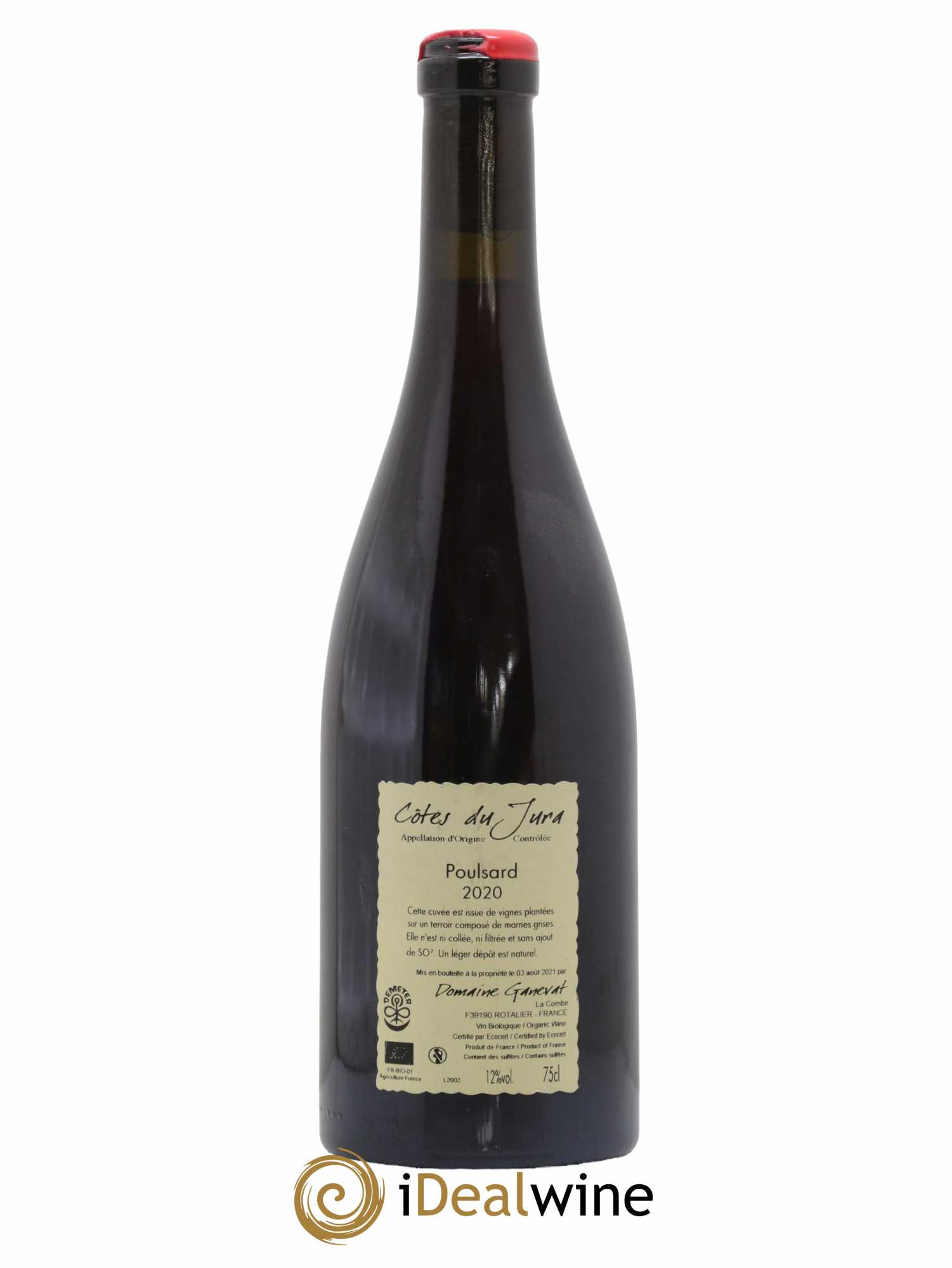 Côtes du Jura Les Chalasses Vieilles Vignes Poulsard Jean-François Ganevat (Domaine) 2020 - Lot of 1 bottle - 1