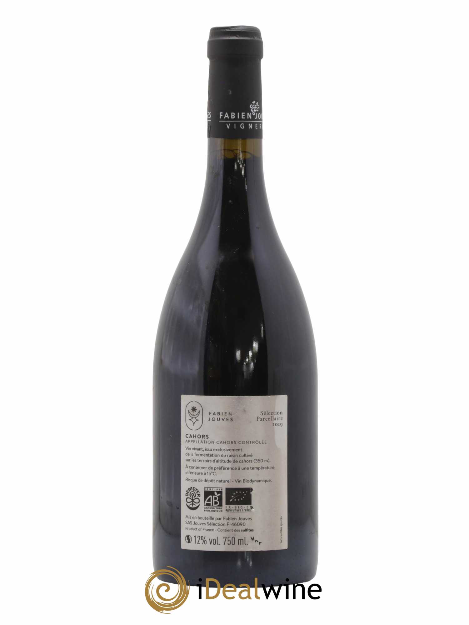 Cahors Mas Del Périé Bloc B763 Fabien Jouves 2019 - Lot de 1 bouteille - 1