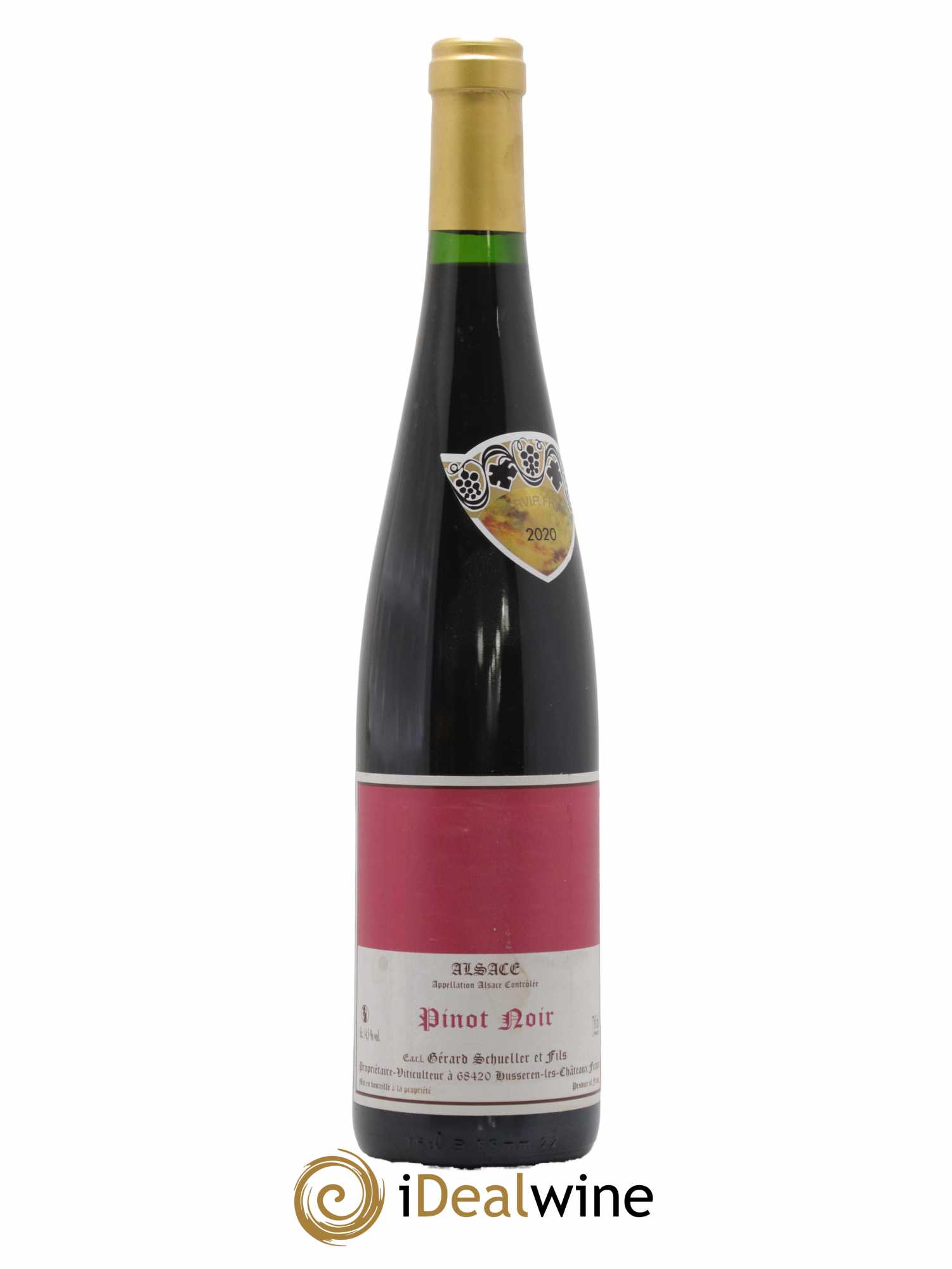 Alsace Pinot Noir LN012 Gérard Schueller (Domaine) 2020 - Lot de 1 bouteille - 0