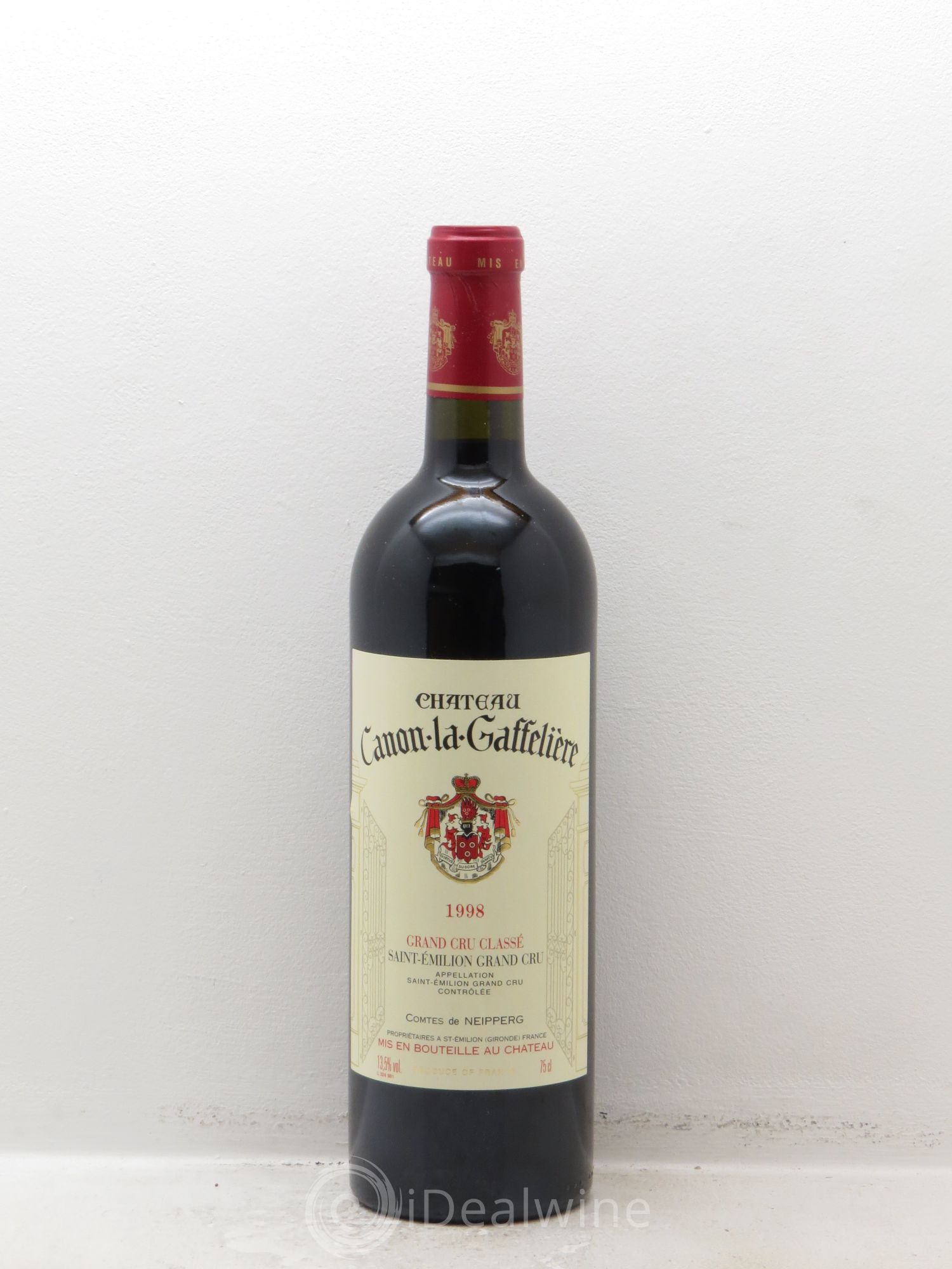 Château Canon la Gaffelière 1er Grand Cru Classé B 1998 - Lotto di 12 bottiglie - 0