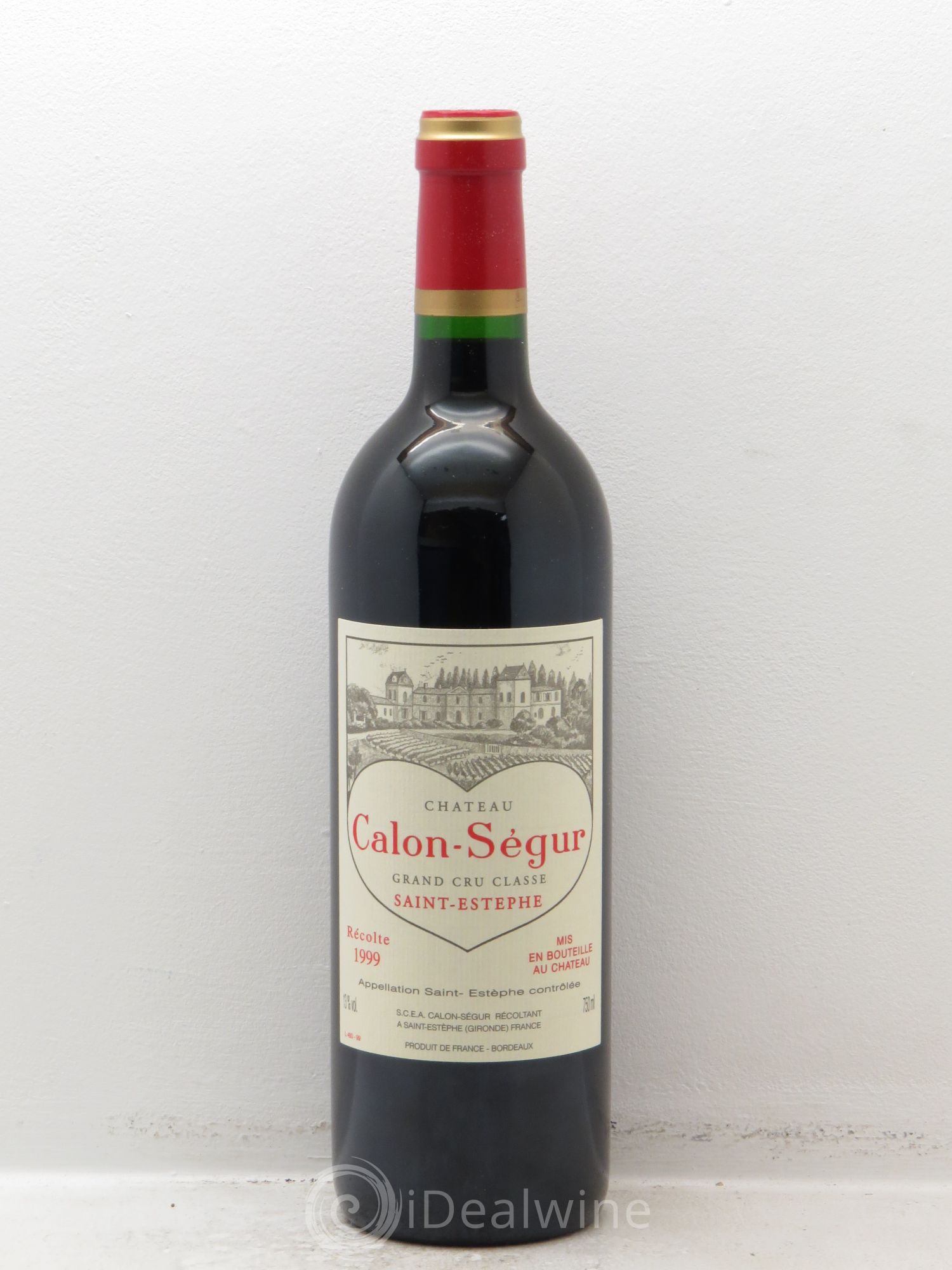 Château Calon Ségur 3ème Grand Cru Classé 1999 - Lot de 12 bouteilles - 0