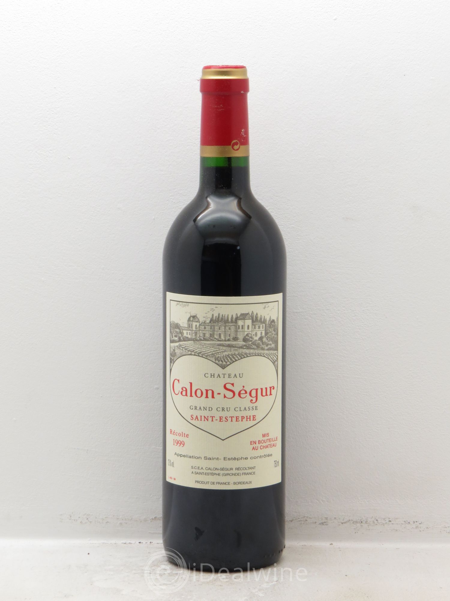 Château Calon Ségur 3ème Grand Cru Classé 1999 - Lot de 12 bouteilles - 0