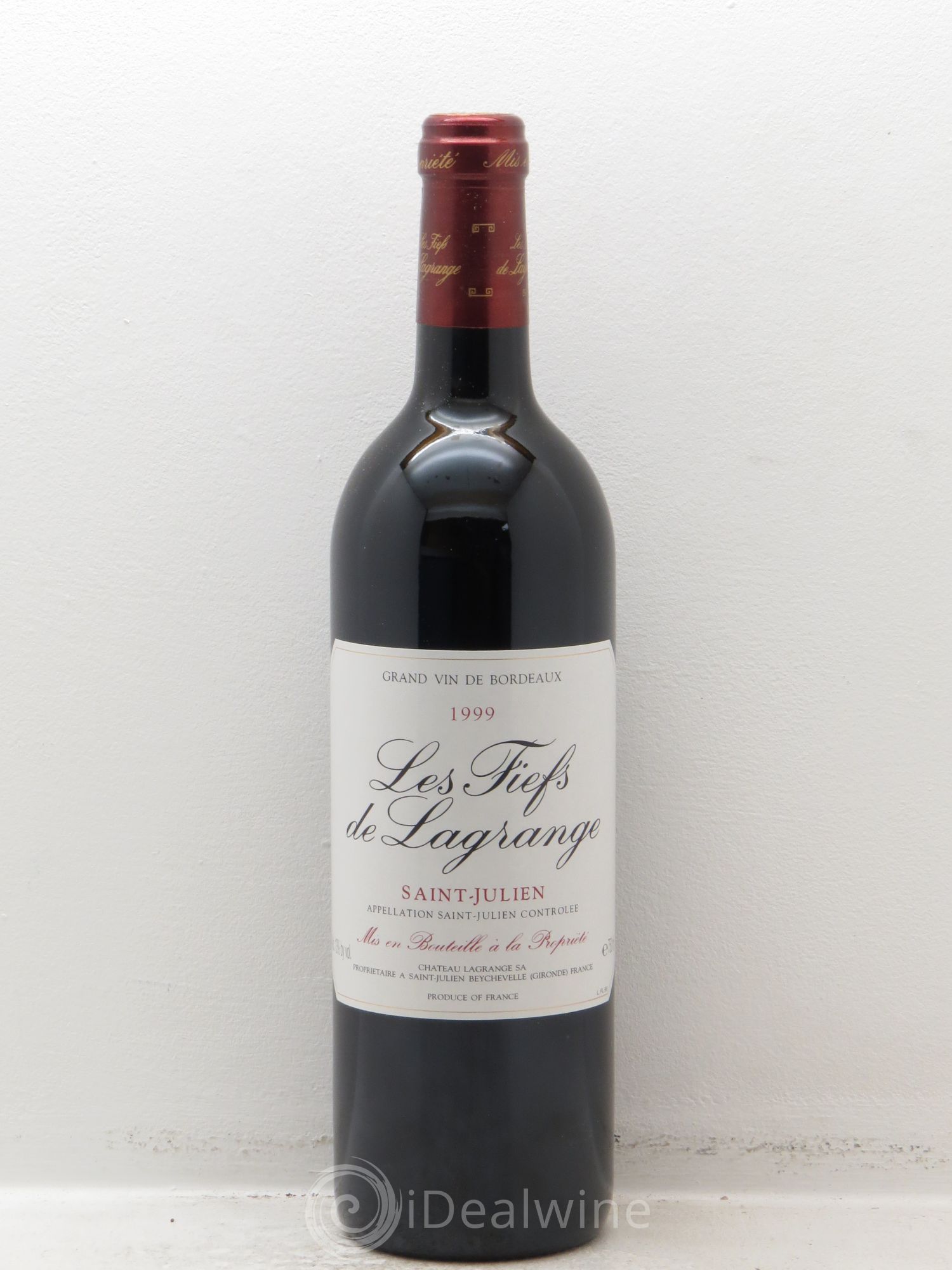 Les Fiefs de Lagrange Second Vin 1999 - Lot de 12 bouteilles - 0
