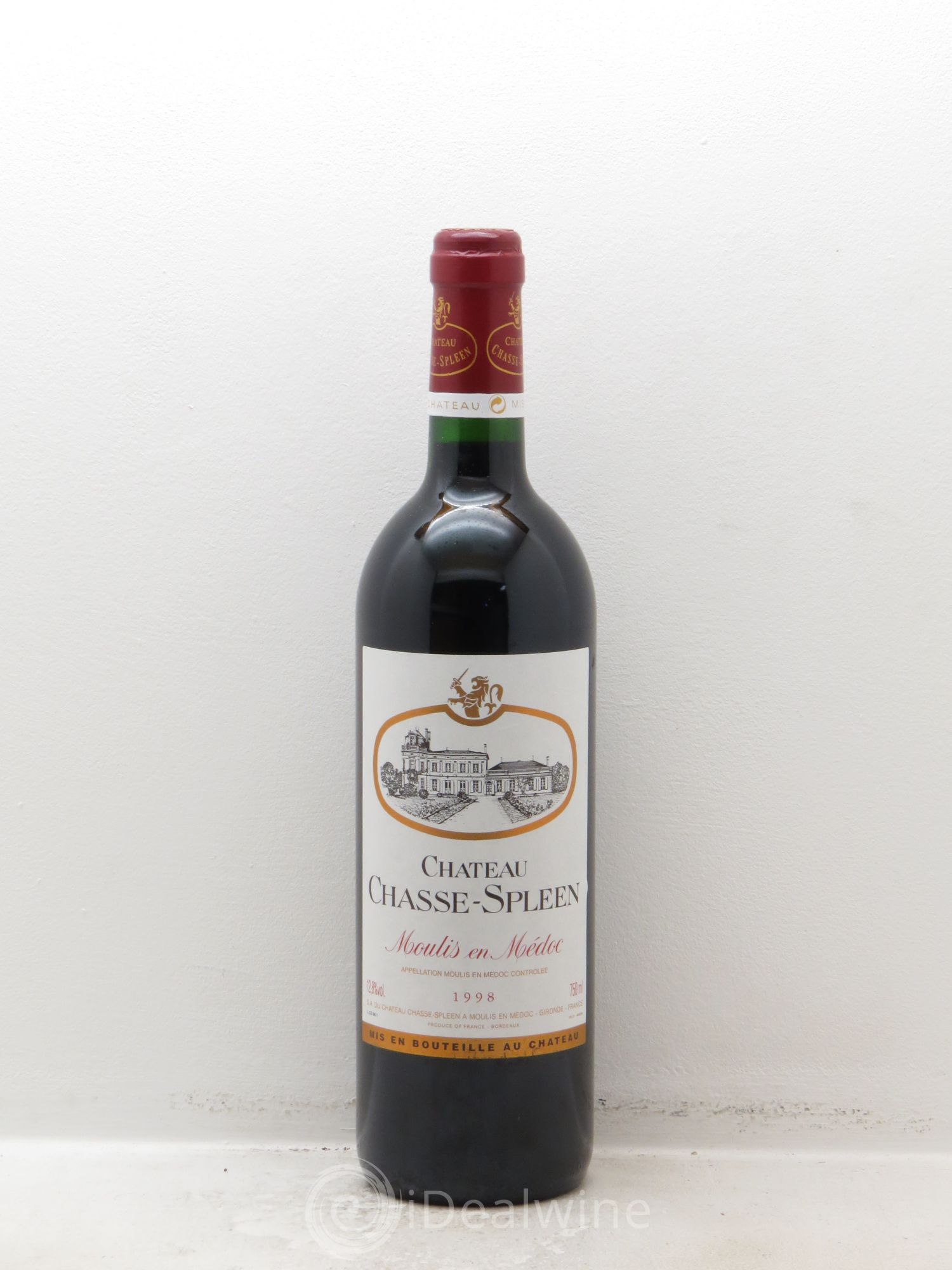 Château Chasse Spleen 1998 - Lot de 12 bouteilles - 0
