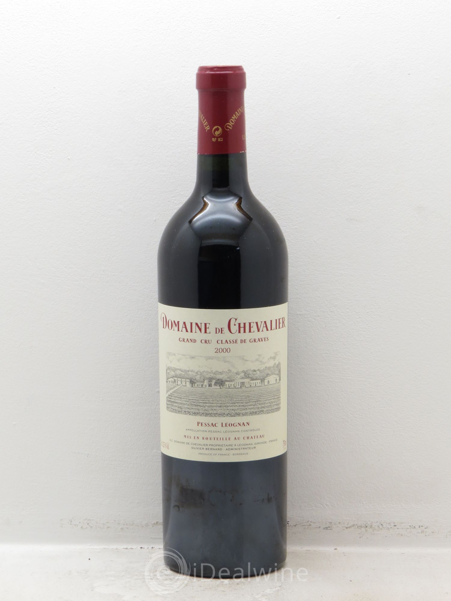 Domaine de Chevalier Cru Classé de Graves 2000 - Lot de 12 bouteilles - 0