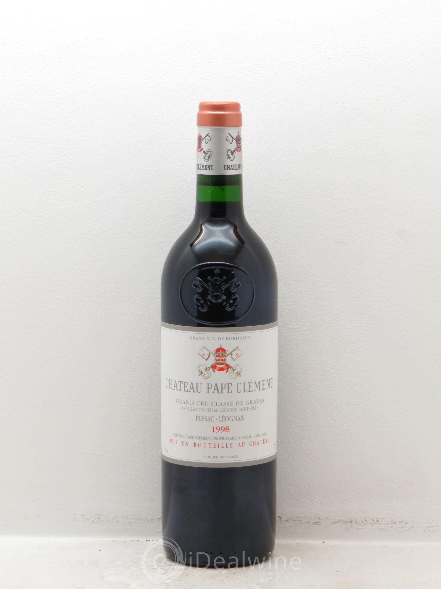 Château Pape Clément Cru Classé de Graves 1998 - Lot de 12 bouteilles - 0