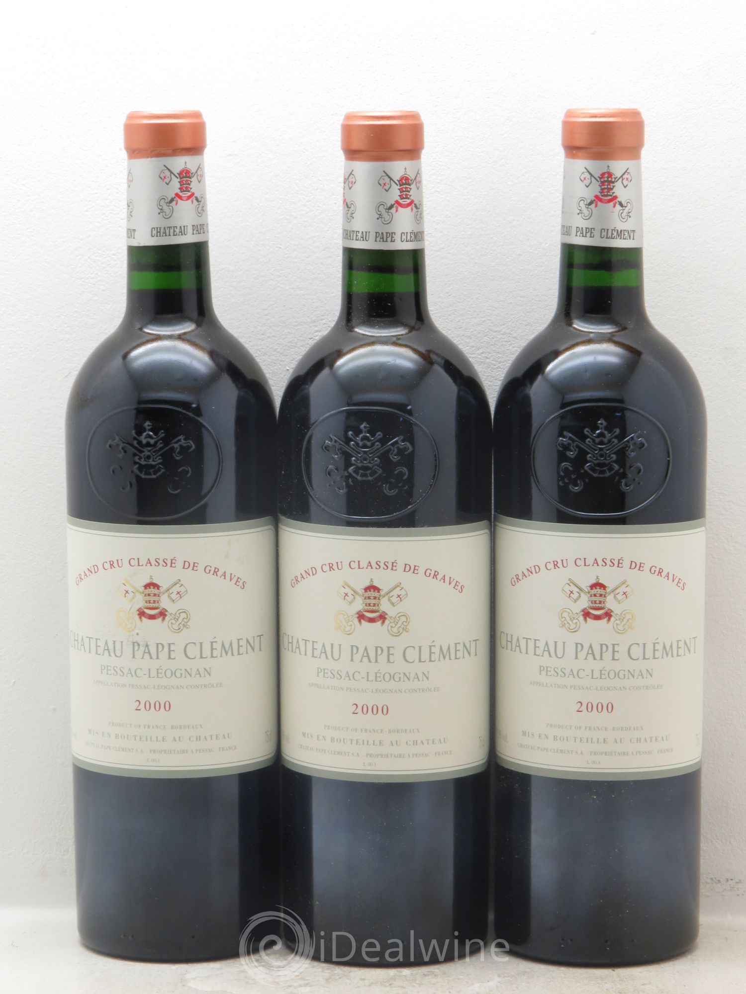 Château Pape Clément Cru Classé de Graves 2000 - Lot de 12 bouteilles - 3