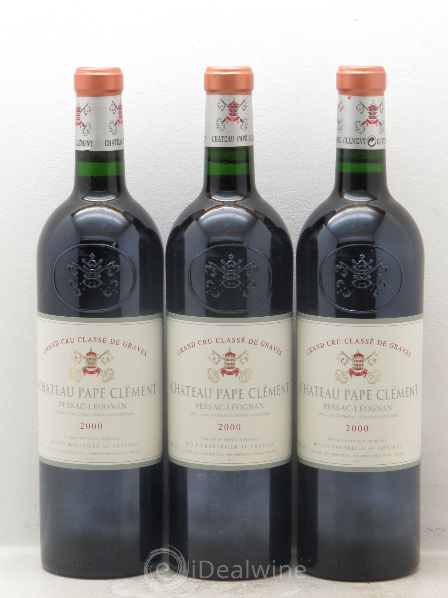 Château Pape Clément Cru Classé de Graves 2000 - Lot de 12 bouteilles - 4