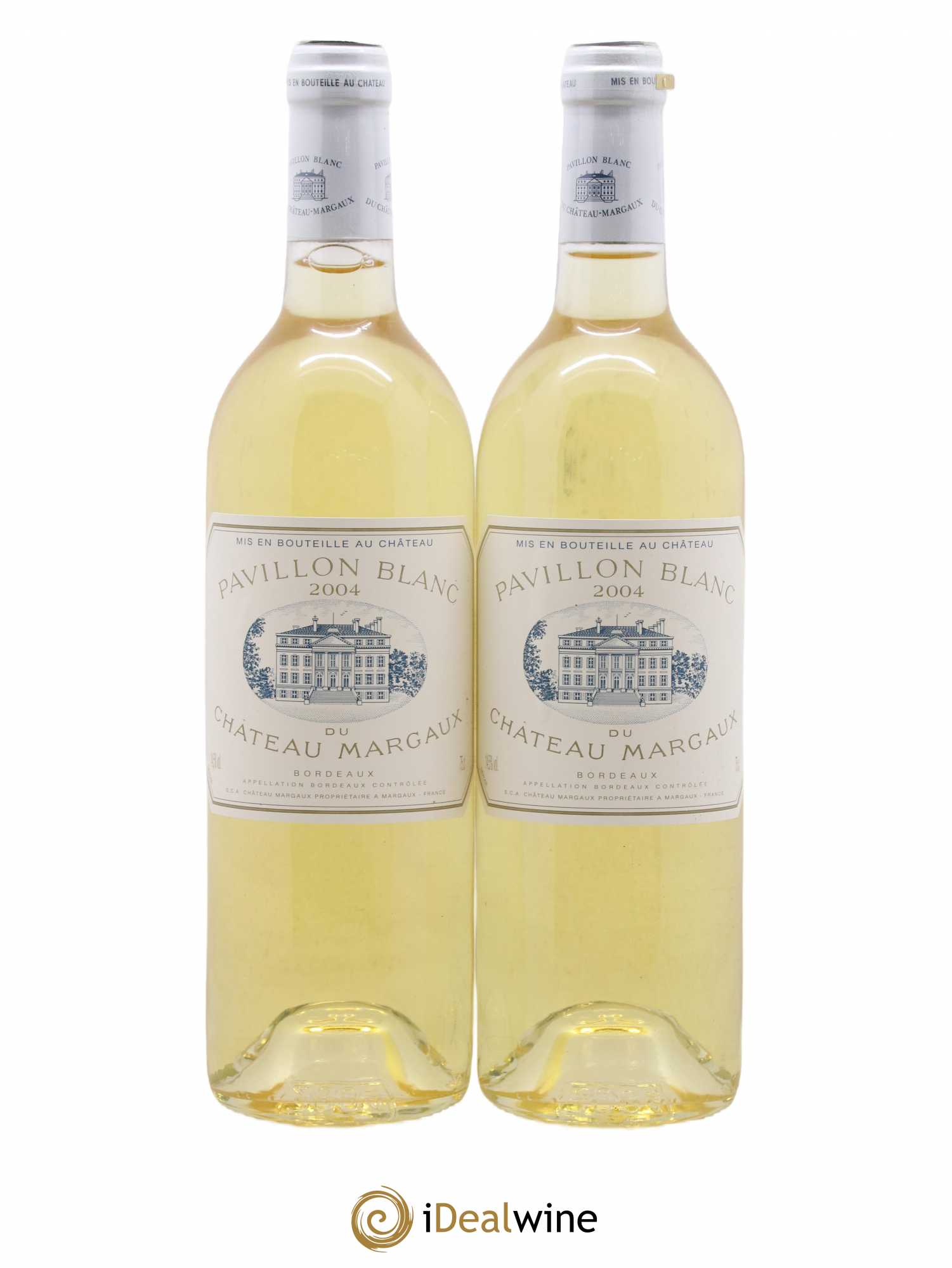 Pavillon Blanc du Château Margaux 2004 - Lot de 2 bouteilles - 0