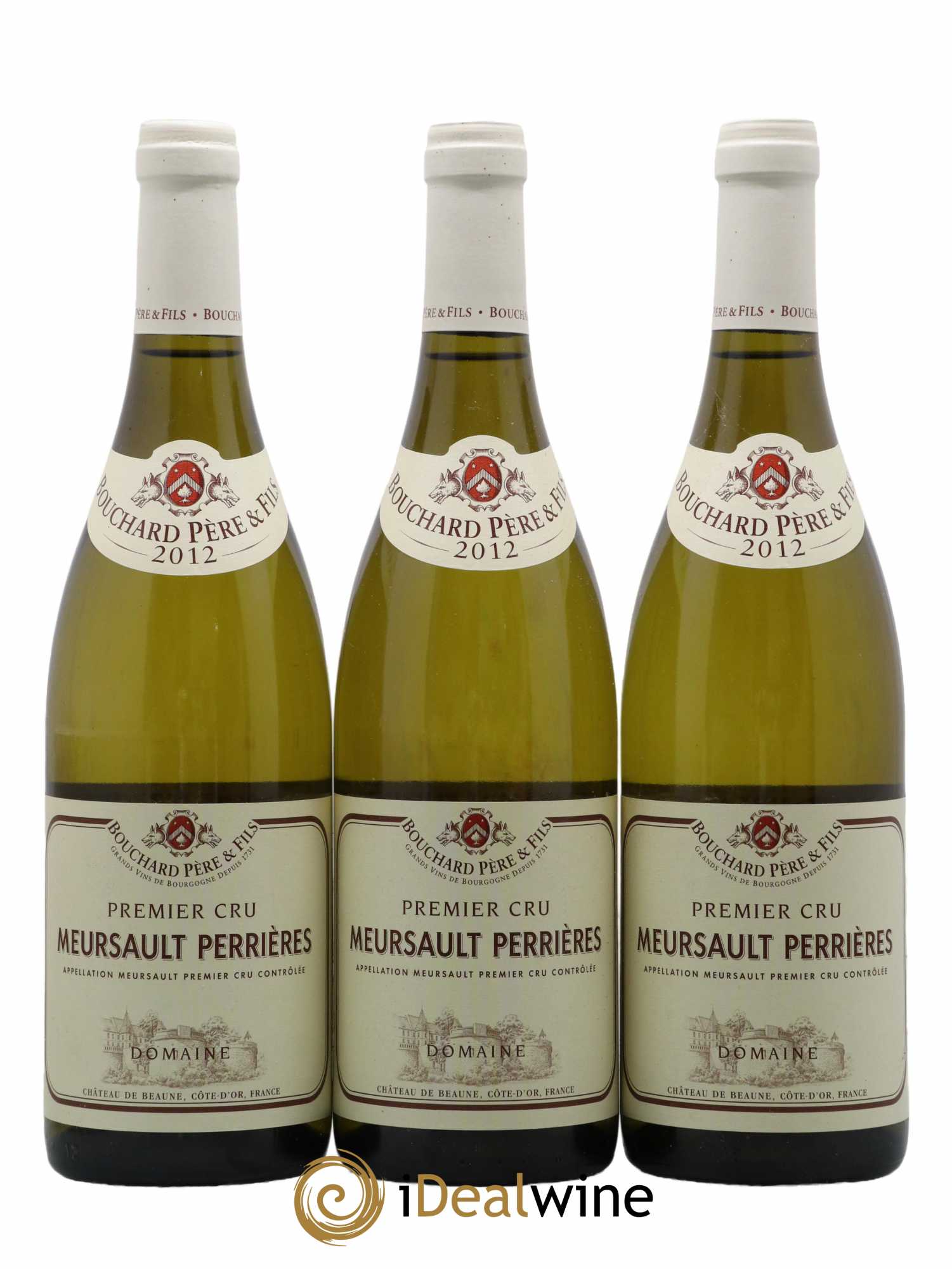 Meursault 1er Cru Perrières Bouchard Père & Fils 2012 - Lot de 3 bouteilles - 0