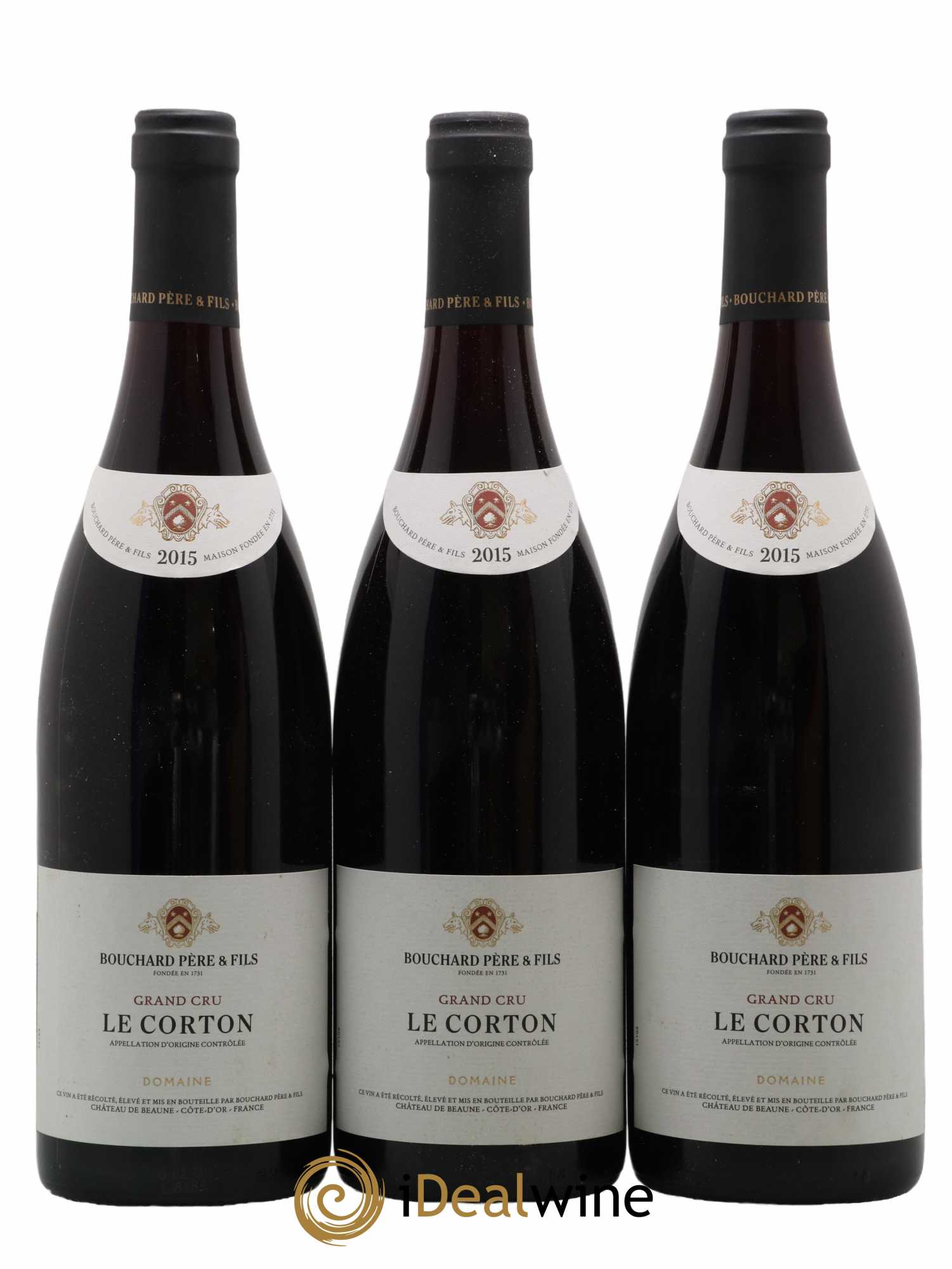 Corton Grand Cru Le Corton Bouchard Père & Fils 2015 - Lot de 6 bouteilles - 1