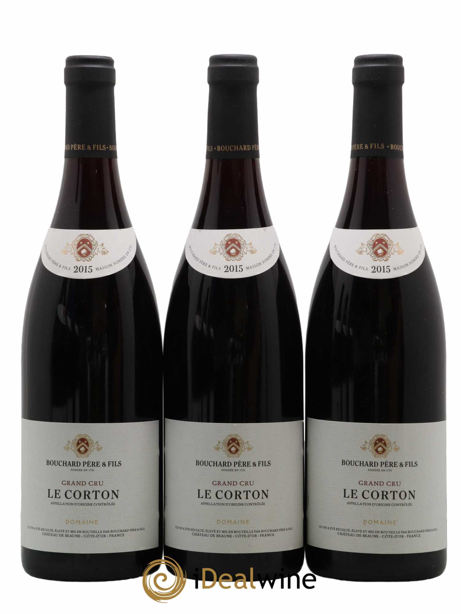 Corton Grand Cru Le Corton Bouchard Père & Fils 2015 - Lot de 6 bouteilles - 2